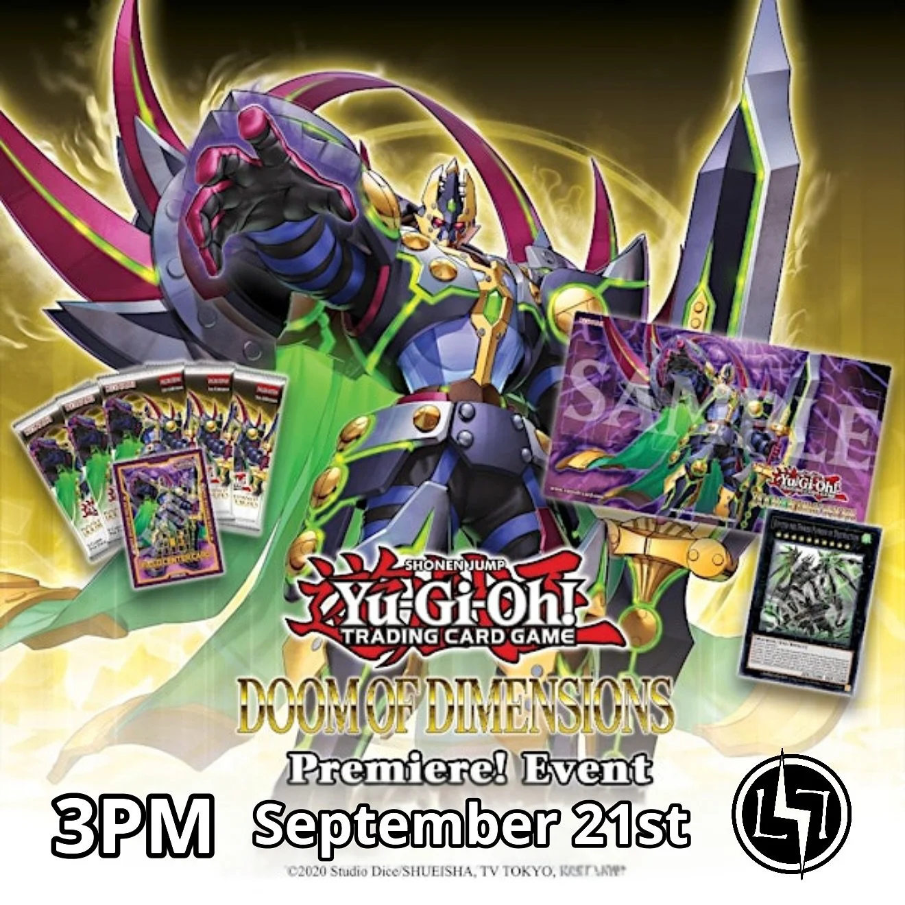 YGO Premiere Event for Doom of Dimensions!!!
📍 8410 Umatilla st 80260
💵 $22.50 entry
⏰ 3PM