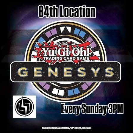 Moving forward we will be changing Yugioh formats on Sundays at 3PM to the new Genesys format!!!
Our prizing will remain the same! 
Link for more details;
https://www.yugioh-card.com/en/genesys/