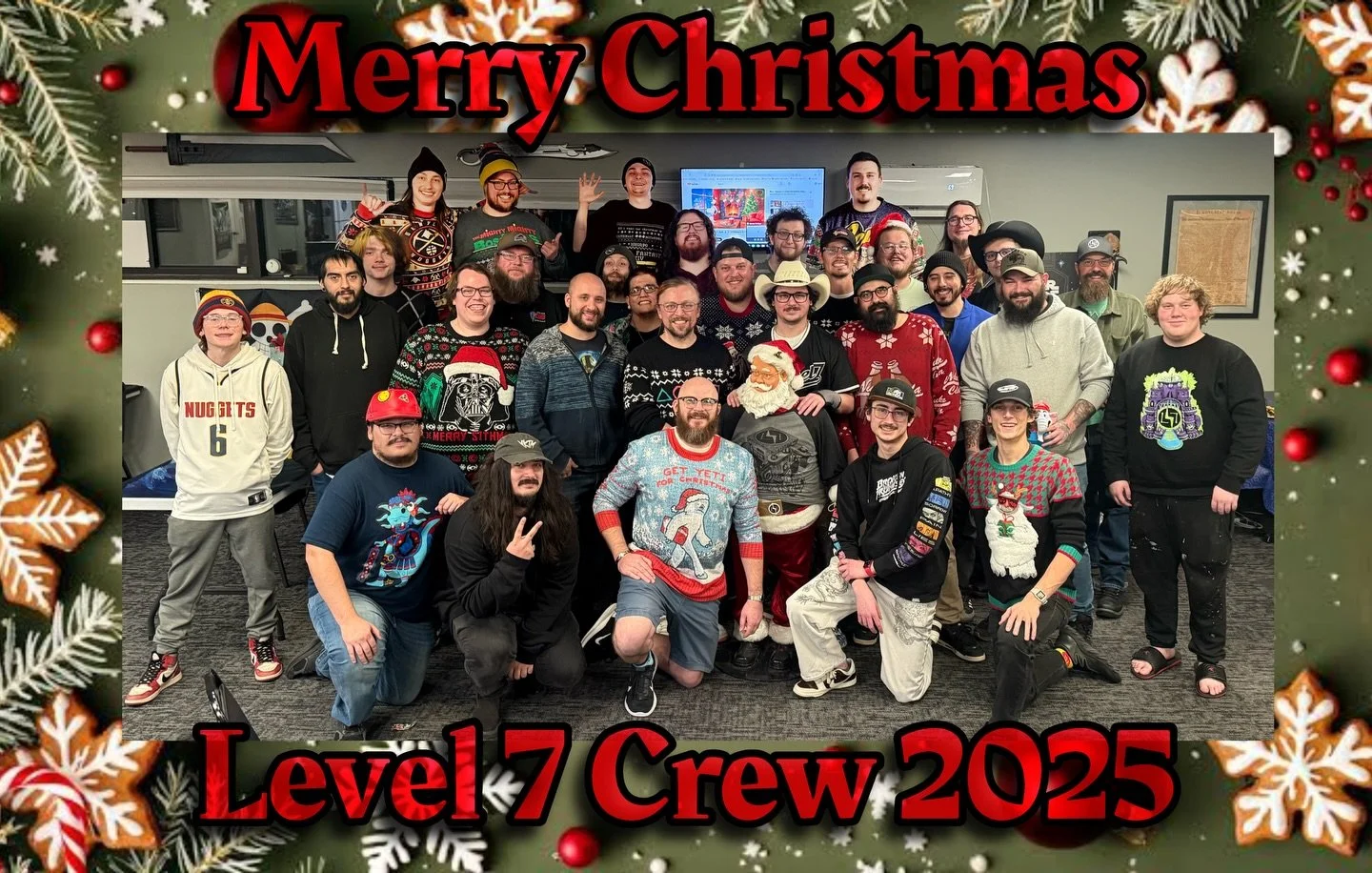 Merry Christmas from the Level 7 Crew! 🎄