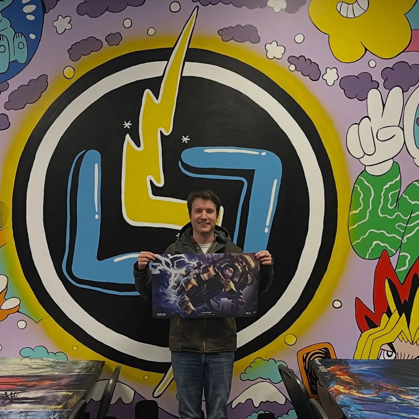 Grats to Gordon for winning our Riftbound Skirmish in Englewood last night!