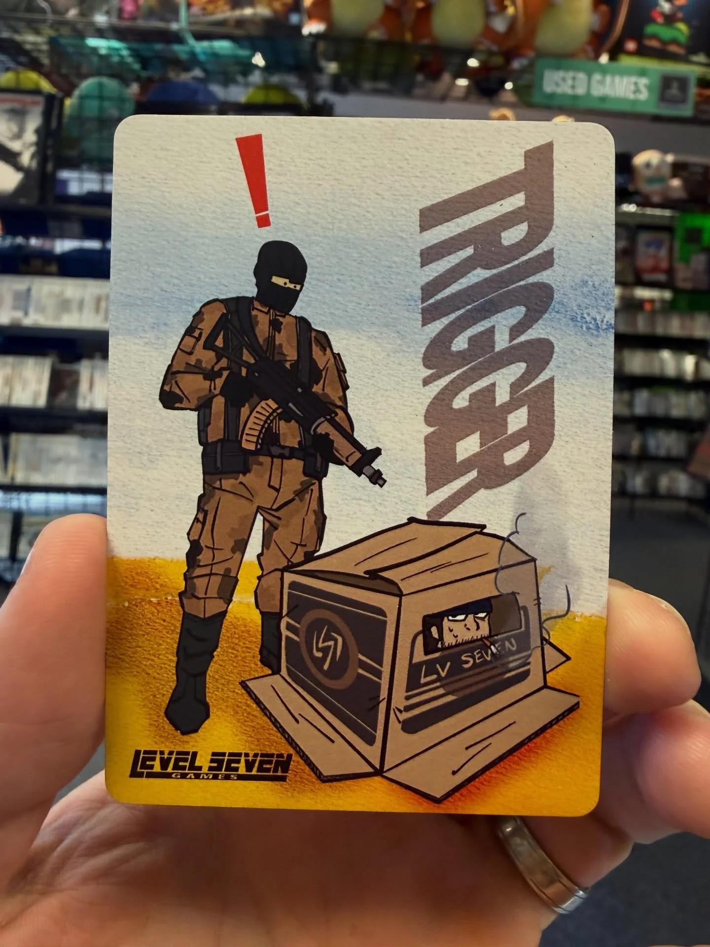 Check out this sick ass trigger token illustrated by our very own @tylikesstuff 

Card back by Other Jon

You can win one of these Metal Gear Solid inspired tokens by placing top 8 in any of our 2 weekly cEDH tournaments! And yes, you can win more th