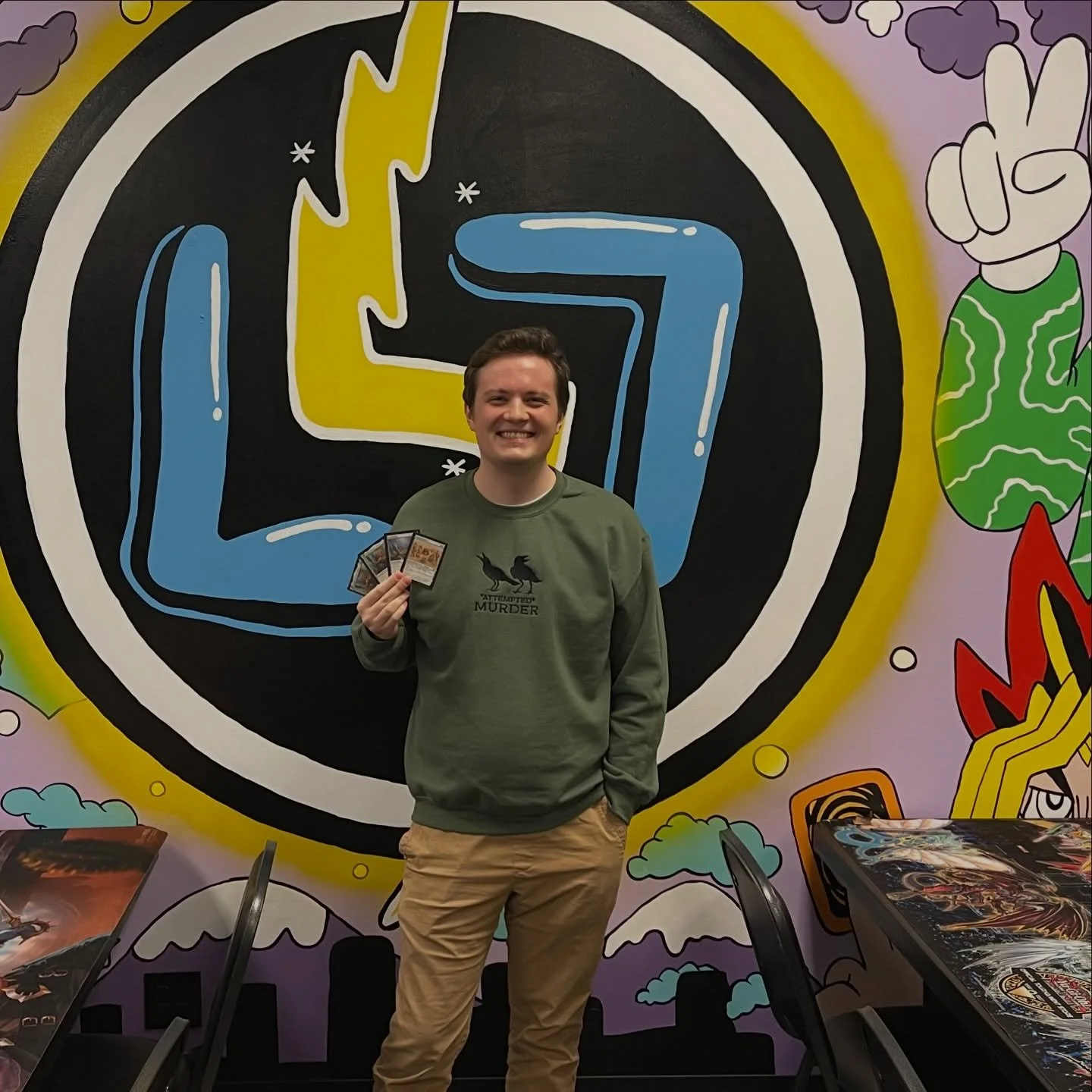 Casey Miller took first in our 47 man sealed tournament today! That was a 12 hour doozie!!! Great work Casey! 

Thanks to all of our participants. 

😘