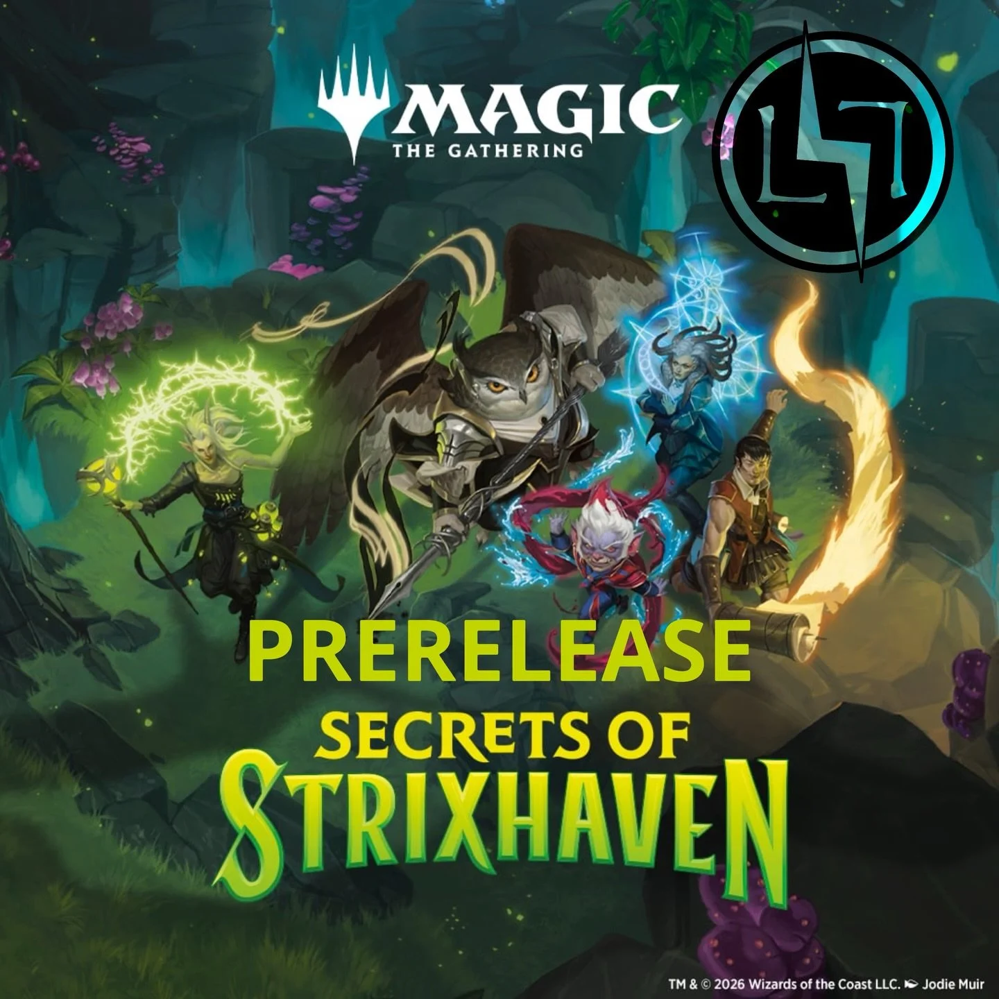 Schools in Session 👩&zwj;🏫 

Return to Strixhaven with Magic the Gathering. Prerelease is a couple weeks away. Which school do you hope you get? 

Call or stop in to reserve your spot! 

$35

📍 84th Location
☎️ 720-328-5438
📅 4/17 6:30PM 
📅 4/18