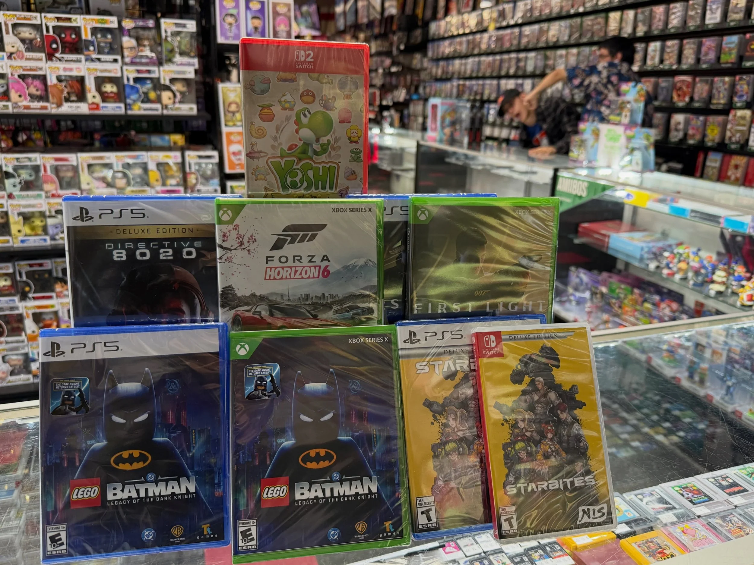 So many new games this week!!!! Yoshi and Switch 2 consoles in stock! 

😘
