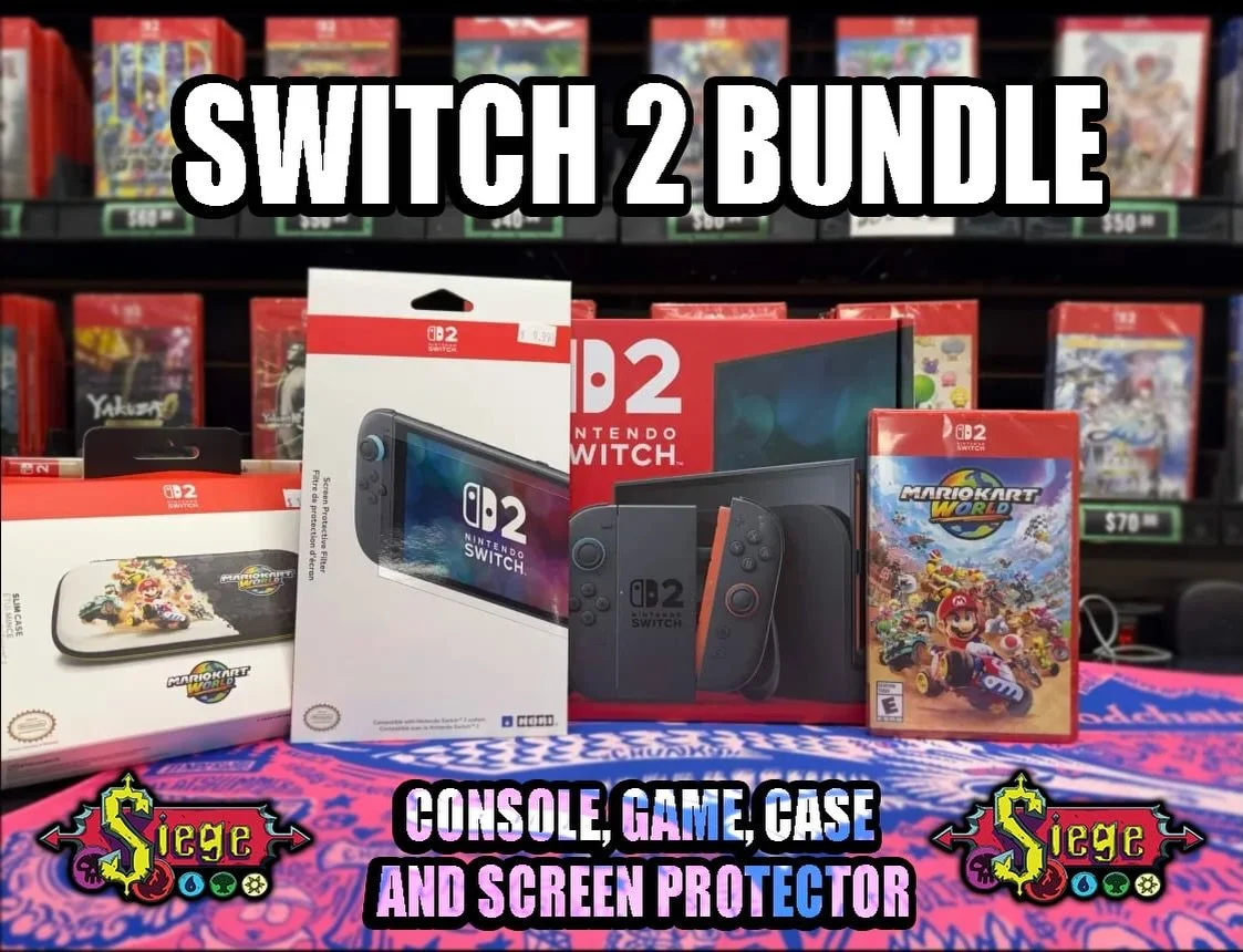 Day 2 raffle prize announced!!! 

Every participant for SIEGE cEDH $10K in June will have a chance to win this Switch 2 bundle!!!! 

Sign up to play and you can win&hellip;. even if you lose!!!

😘 

Link in bio!