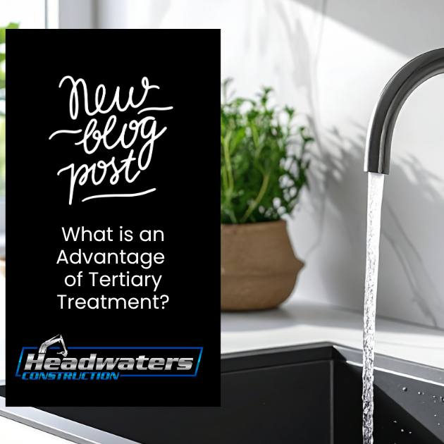 What is an Advantage of Tertiary Treatment?