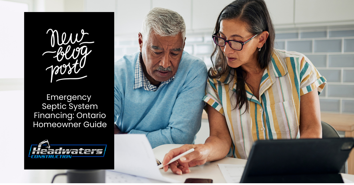 Emergency Septic System Financing: Ontario Homeowner Guide