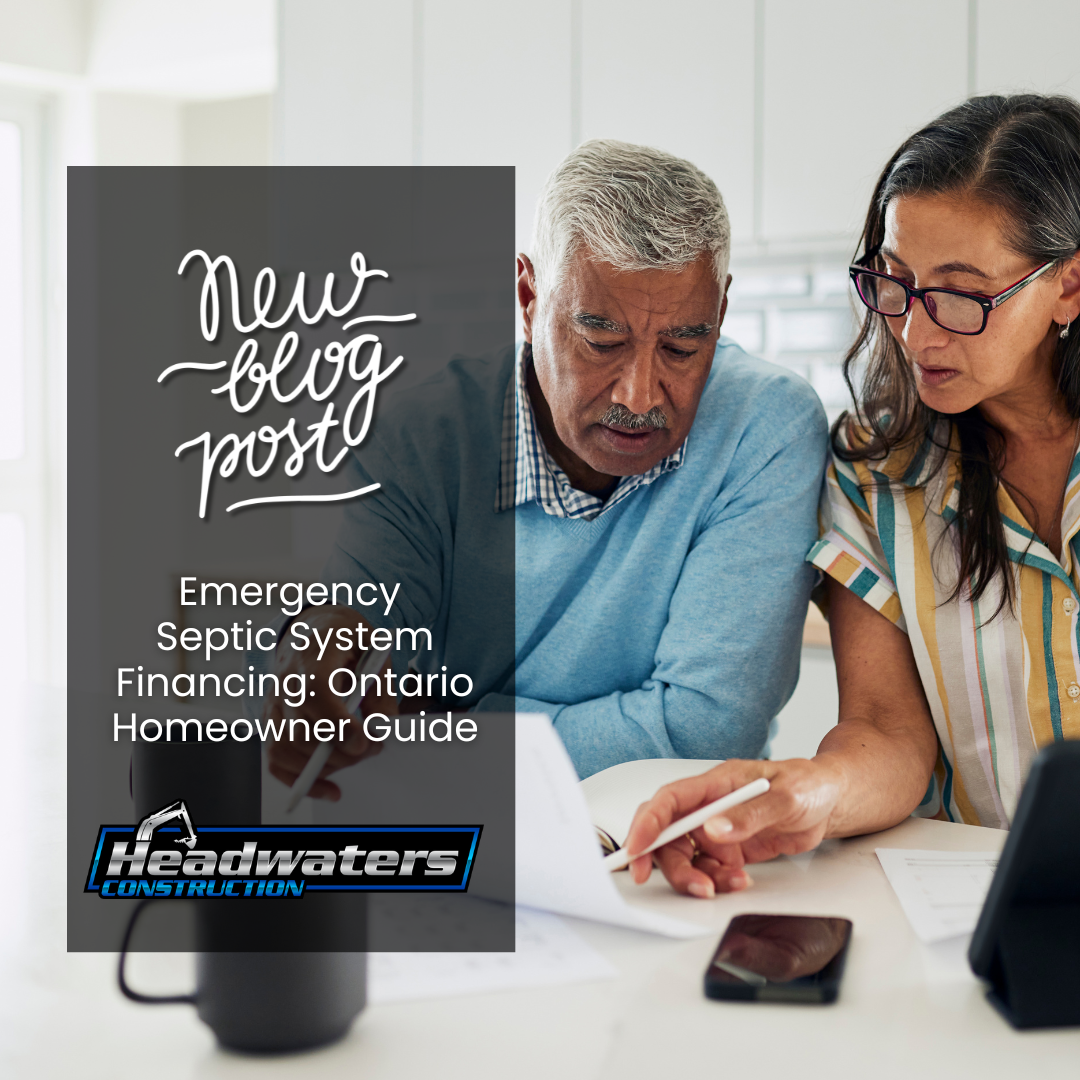 Emergency Septic System Financing: Ontario Homeowner Guide