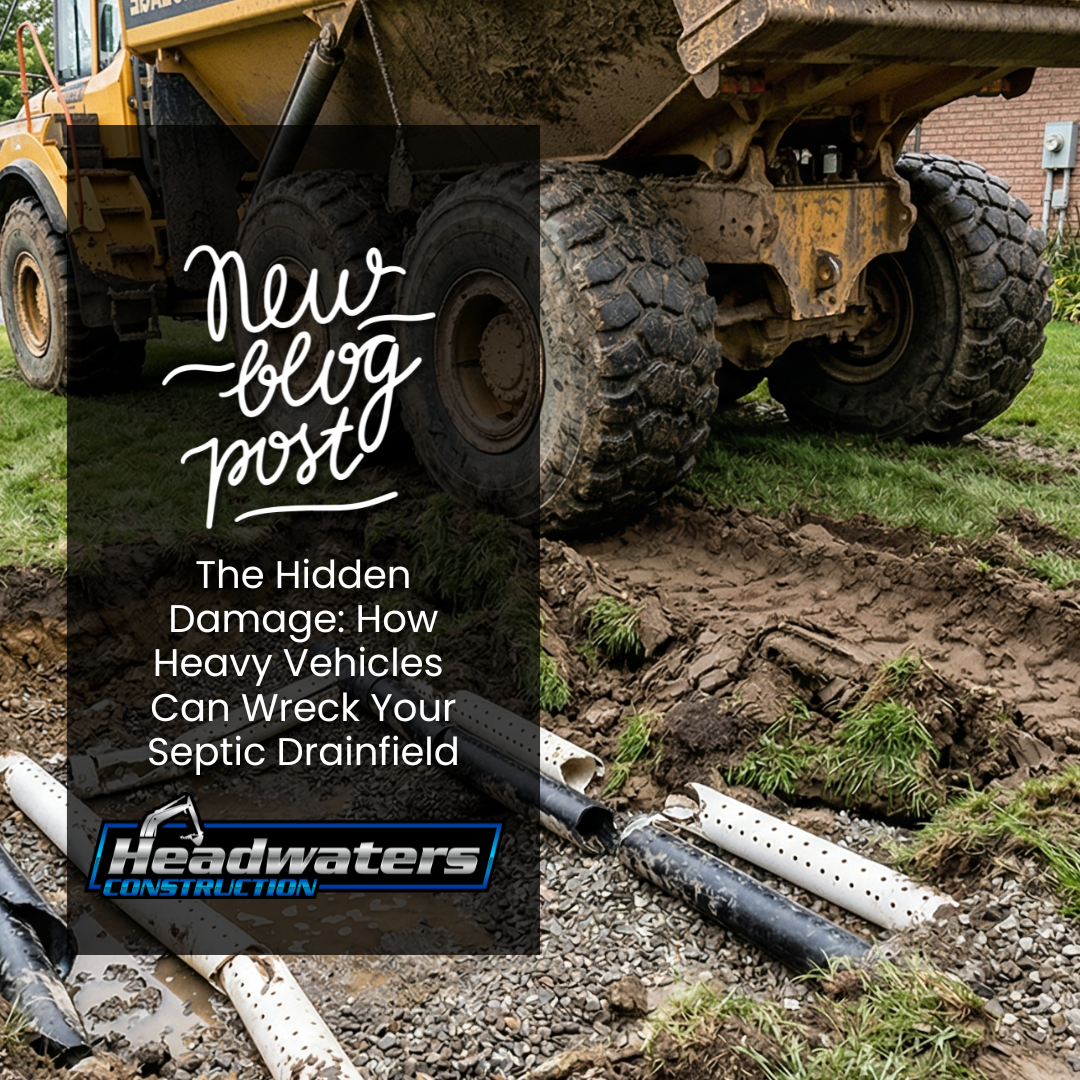 The Hidden Damage: How Heavy Vehicles Can Wreck Your Septic Drainfield