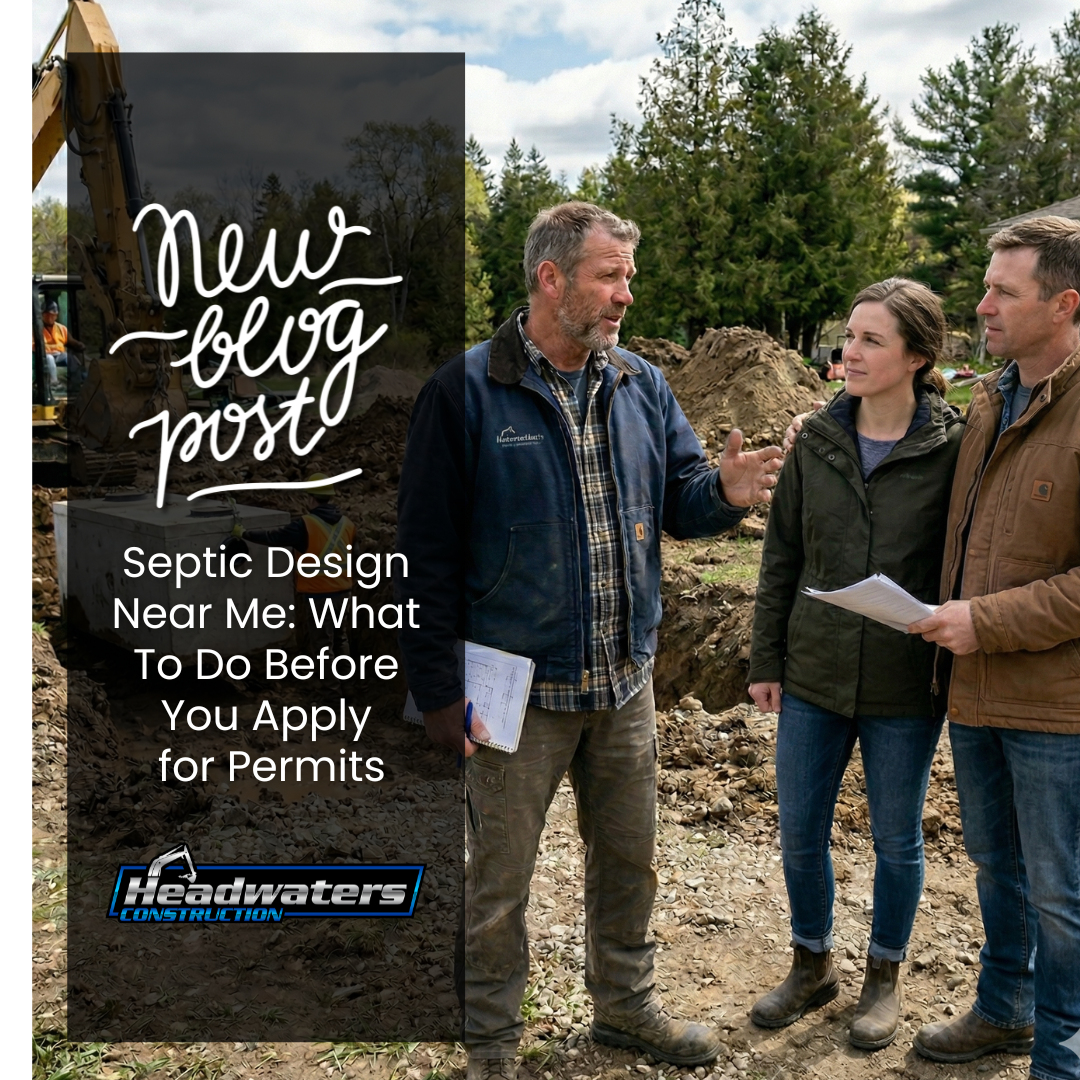 Septic Design Near Me and What to Do Before You Apply for Permits