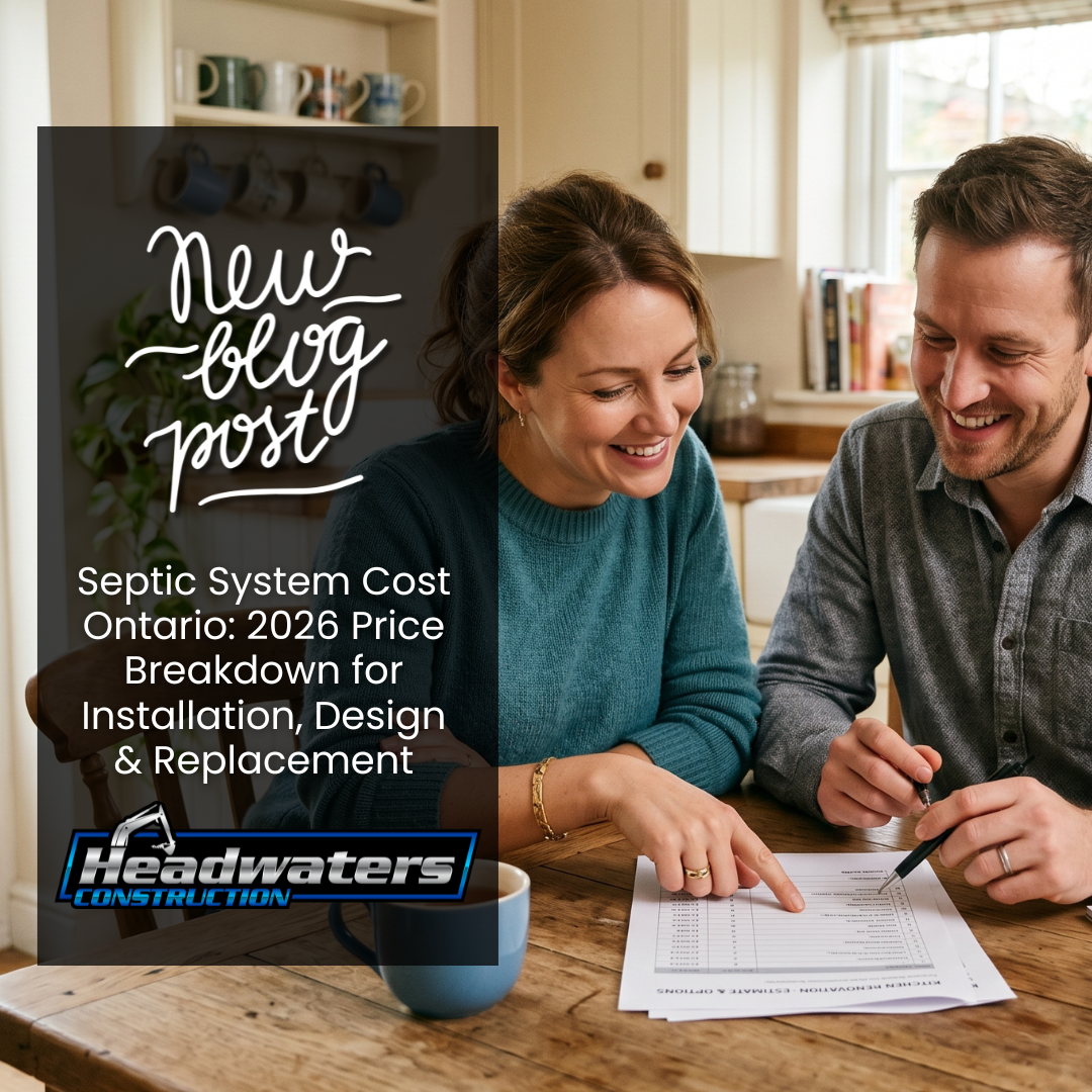 Septic System Cost Ontario: 2026 Price Breakdown for Installation, Design &amp; Replacement