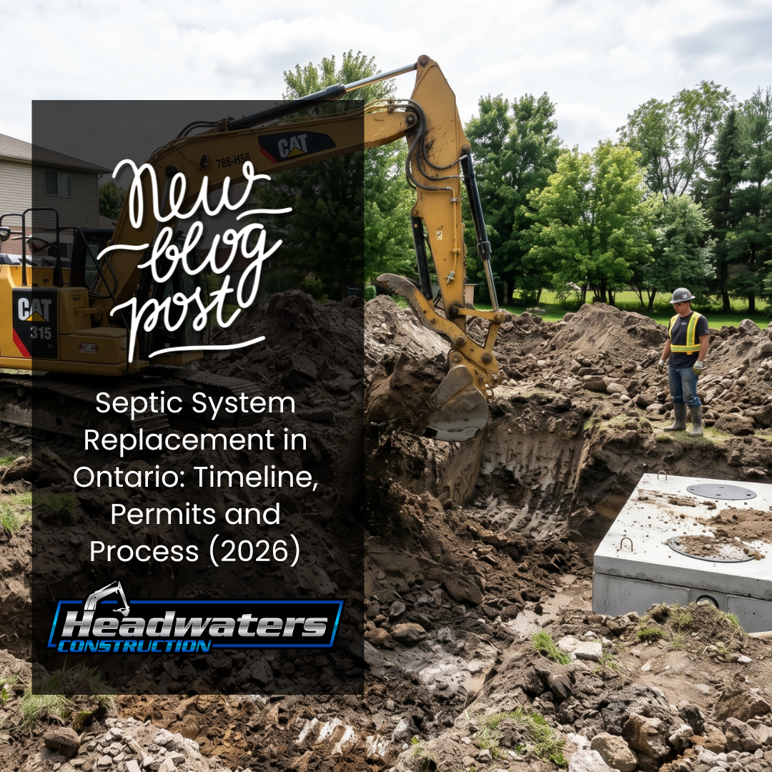 Septic System Replacement in Ontario: Timeline, Permits and Process (2026)