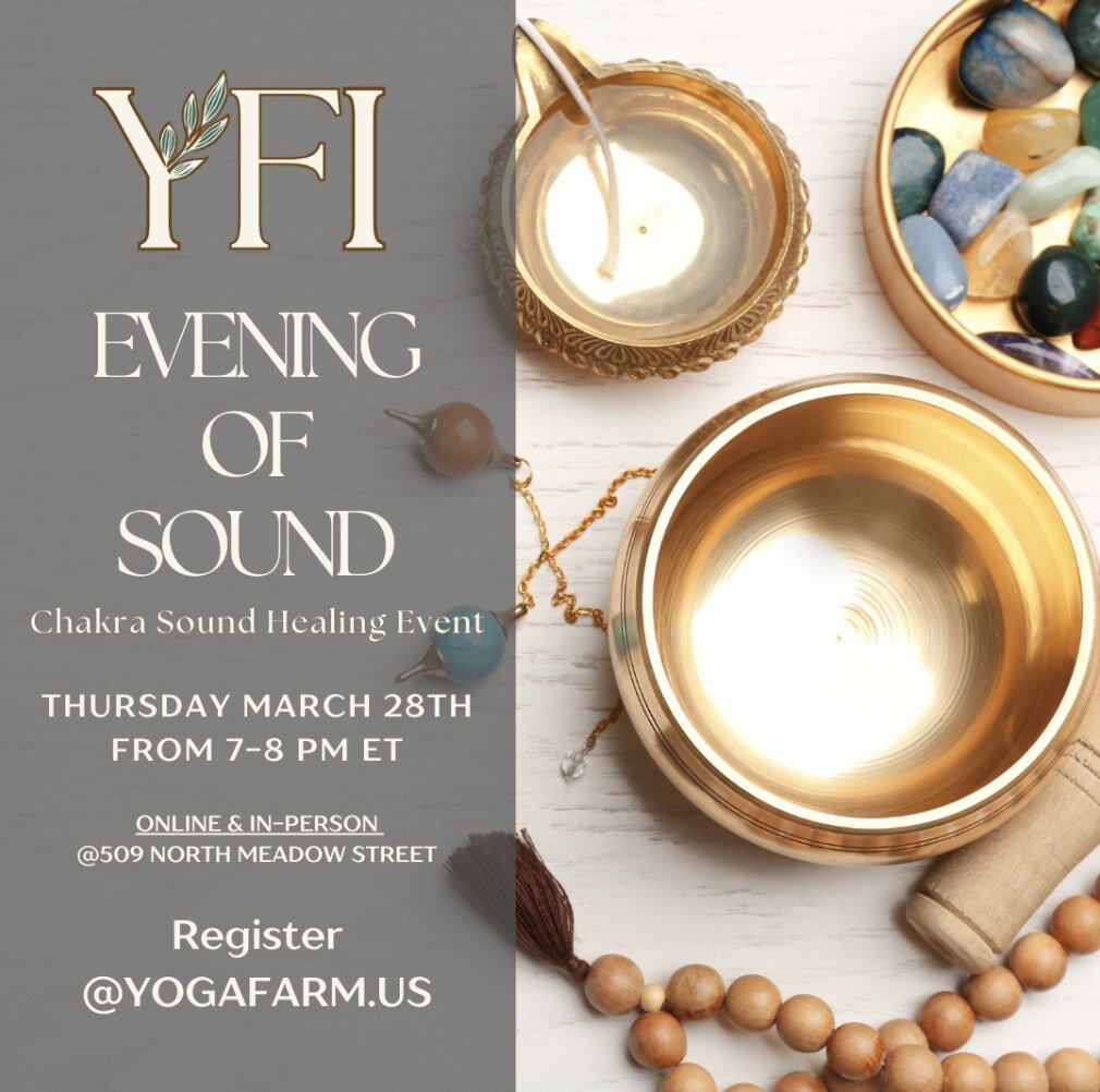 Join Francine &amp; @Joshua for an evening of Gentle meditation, chanting and sound healing to bring balance to the 7 major chakras. ✨ March 28th from 7-8 PM est
Register here, https://get.mndbdy.ly/1yKiN9w45Hb

Chakras are various energy centers wit