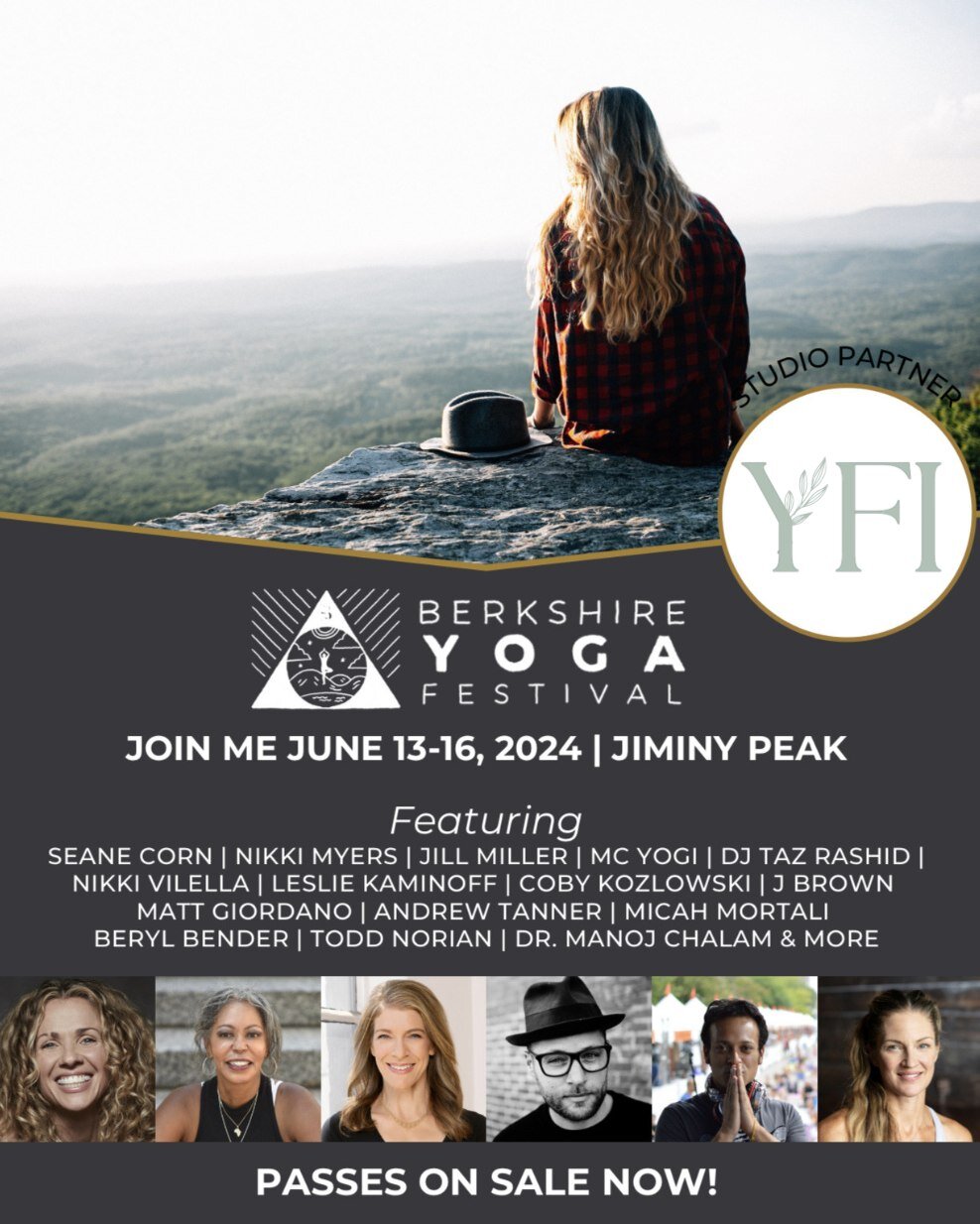 Friends, join us at the Berkshire Yoga Festival! The line up is amazing and Jeannie is teaching! You can purchase 2 or 4 days passes and they are ON SALE now through March 31st. Come hang out with us! 🌟🤩 
 #yogafest #yogafestival #yogafestivals #yo