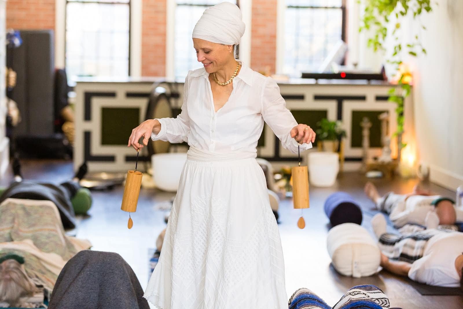 Join us at the studio Mothers Day weekend for a 90 minute Gong Meditation experience with LivAvtar. 💫 

For this event only on Sunday May 12th, we are offering BOGO 50% OFF. Purchase one Gong Meditation event pass and receive the second at 50% off. 