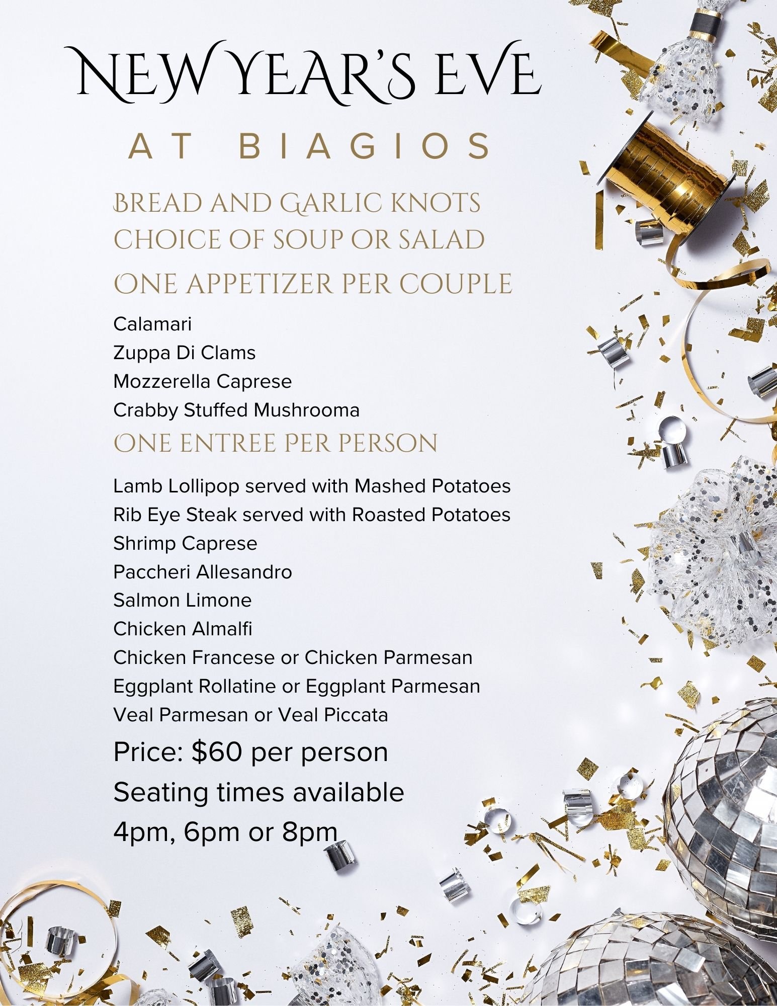 Black Gold Minimalist Elegant New Year's Eve Party Menu.jpeg