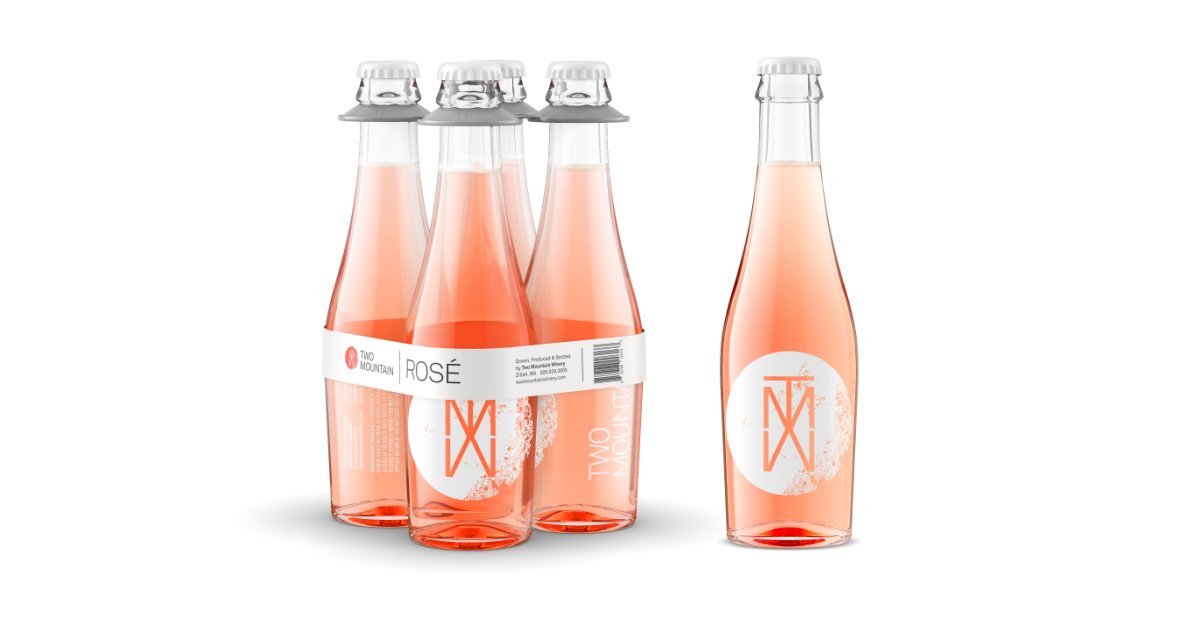 Two Mountain Winery Rose - 4 pack