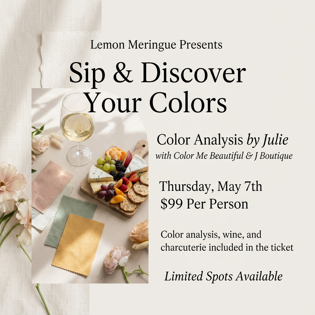 Sip & Discover Your Colors Event