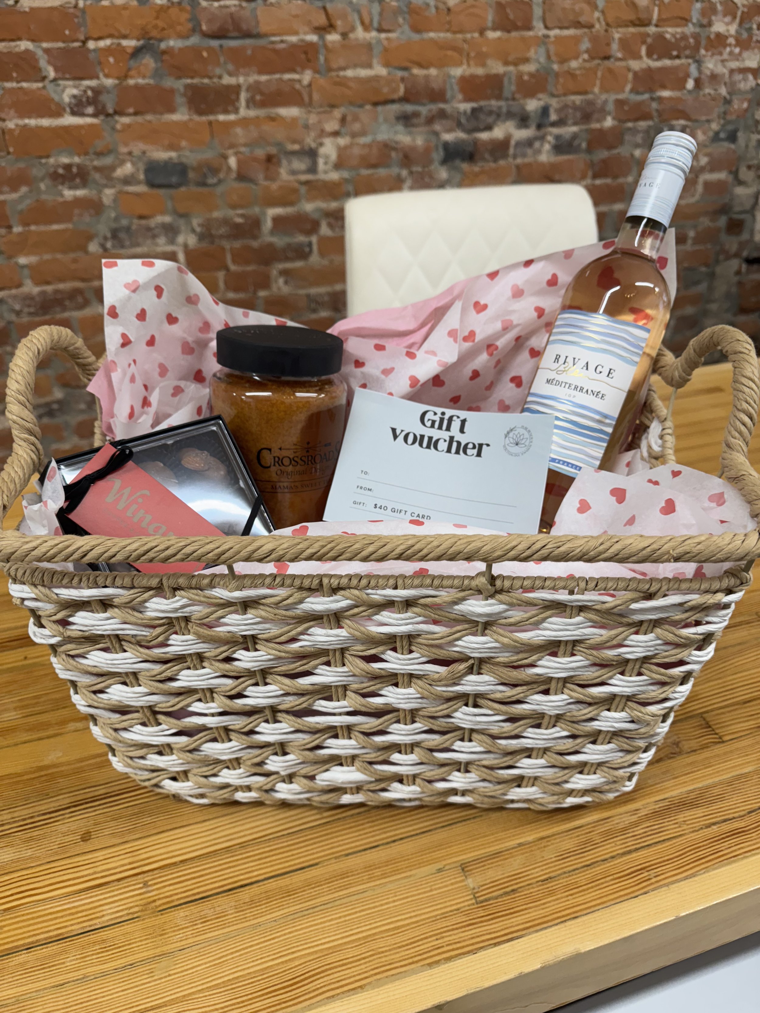 Valentine's Day Gift Basket - All My Love Basket