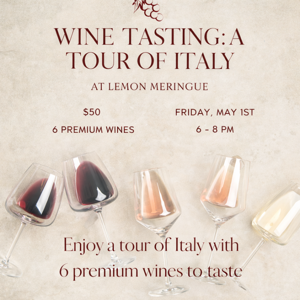 Wine Tasting: Tour of Italy