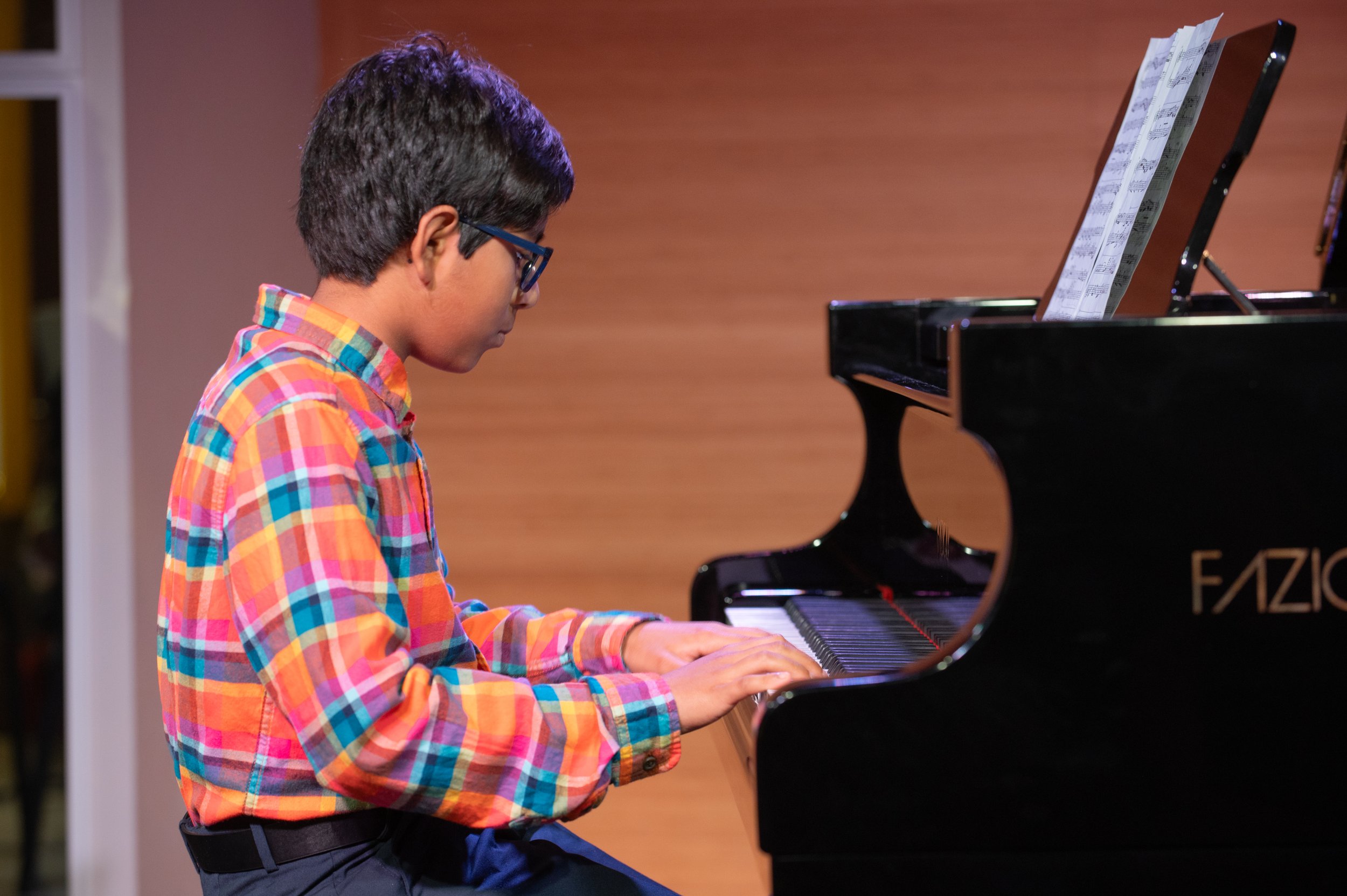 We love seeing the students improve over the years during the Summer recital