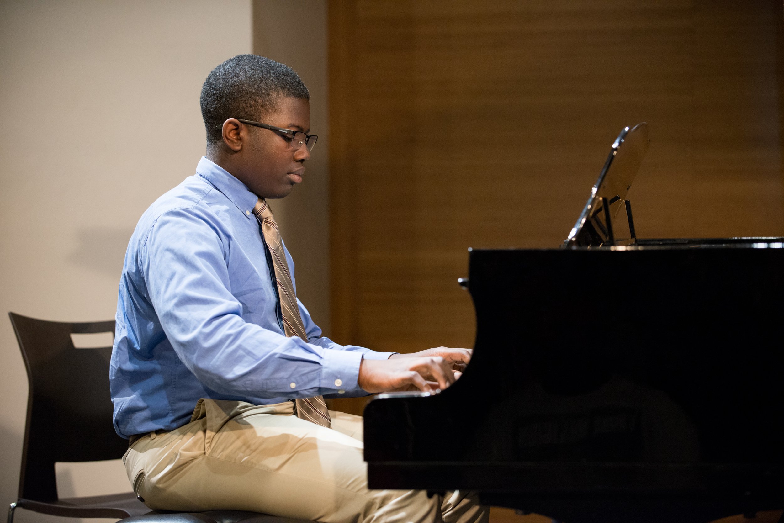 Piano performance at South Loop School of Music