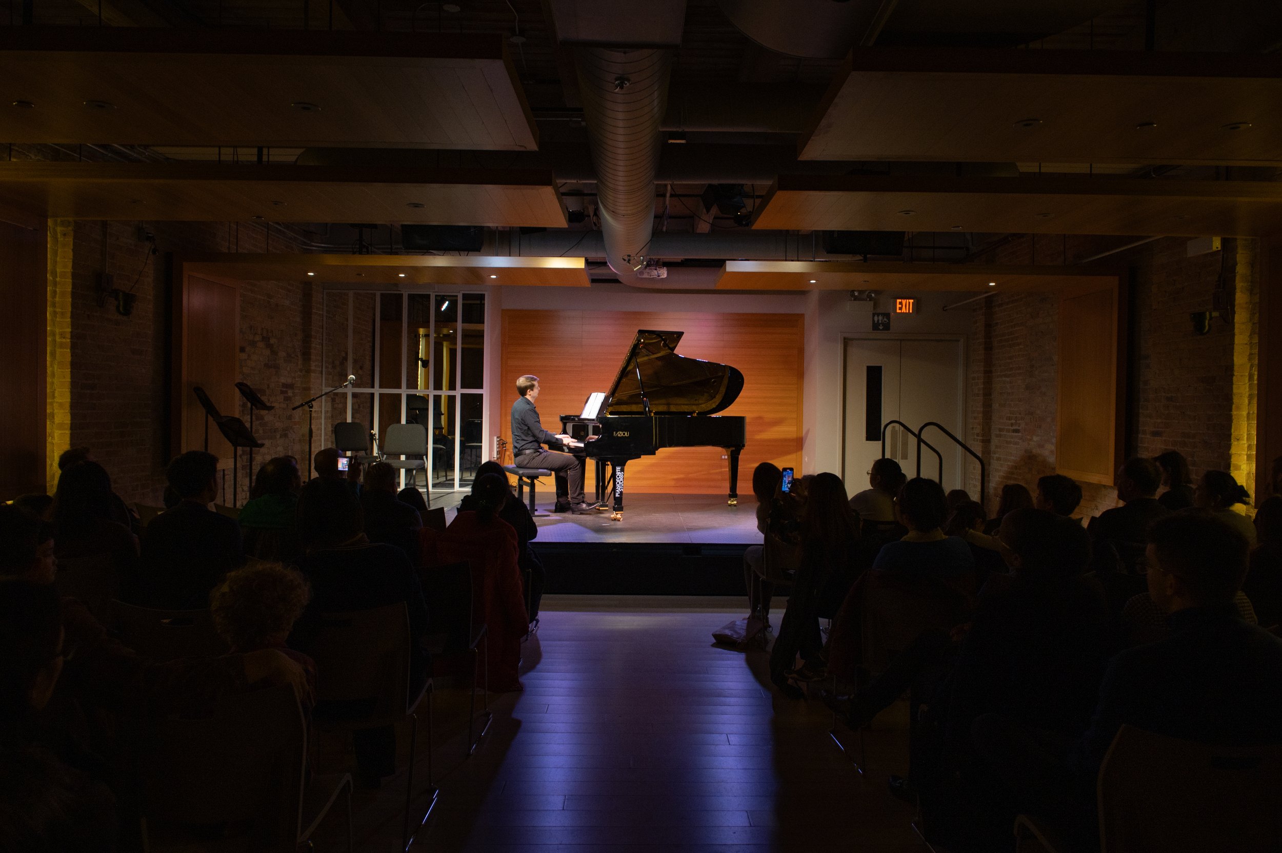 PianoForte's lovely space is perfect for our Winter Recital