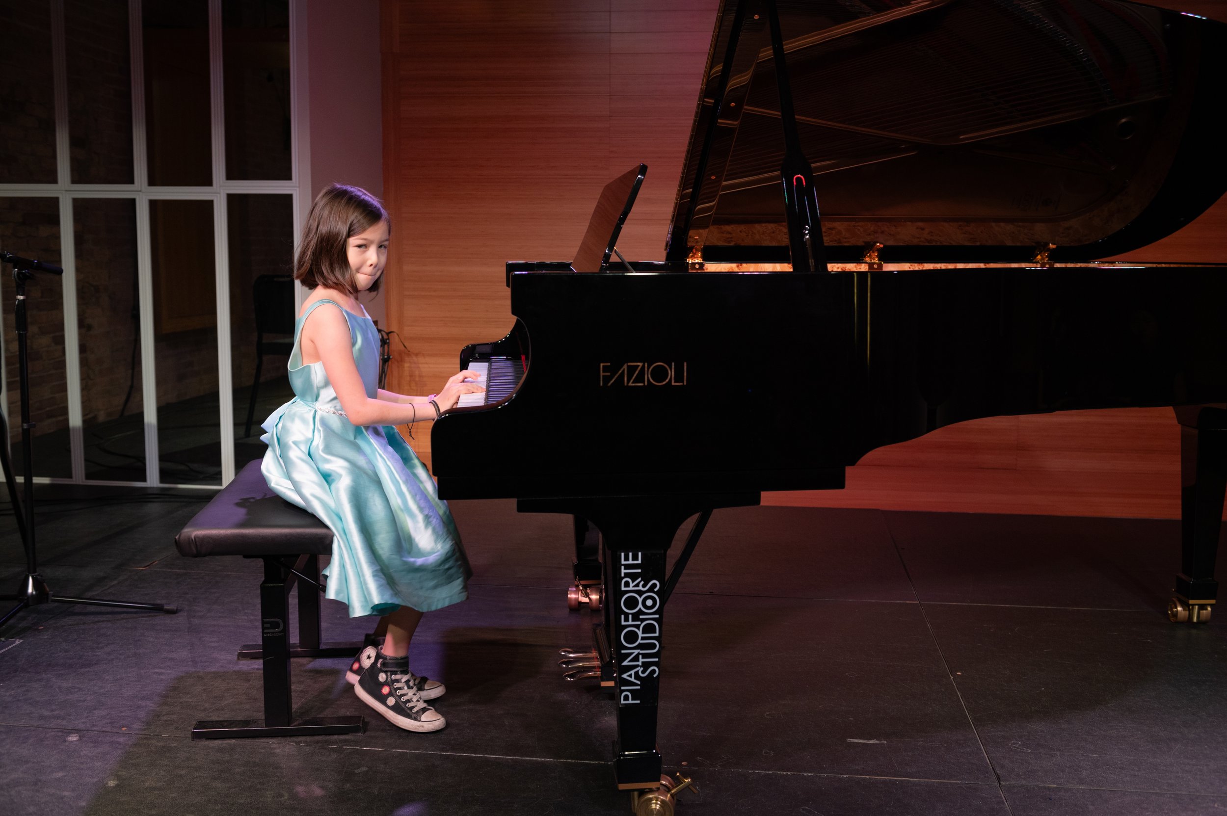 Building confidence by performing at the Summer Recital