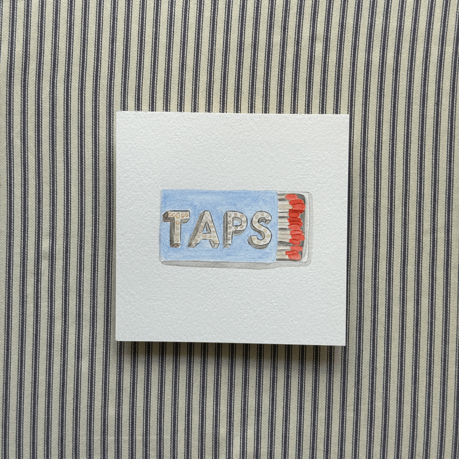 Taps Matchbook Painting