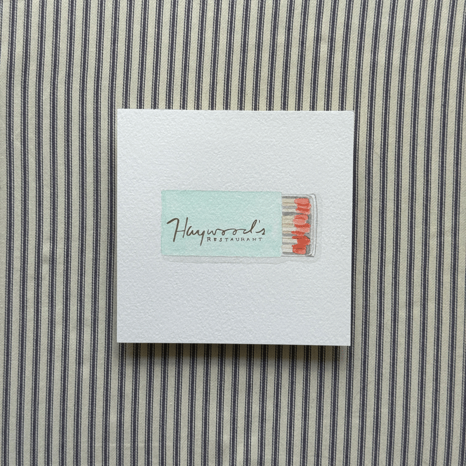 Haywood's Matchbook Painting