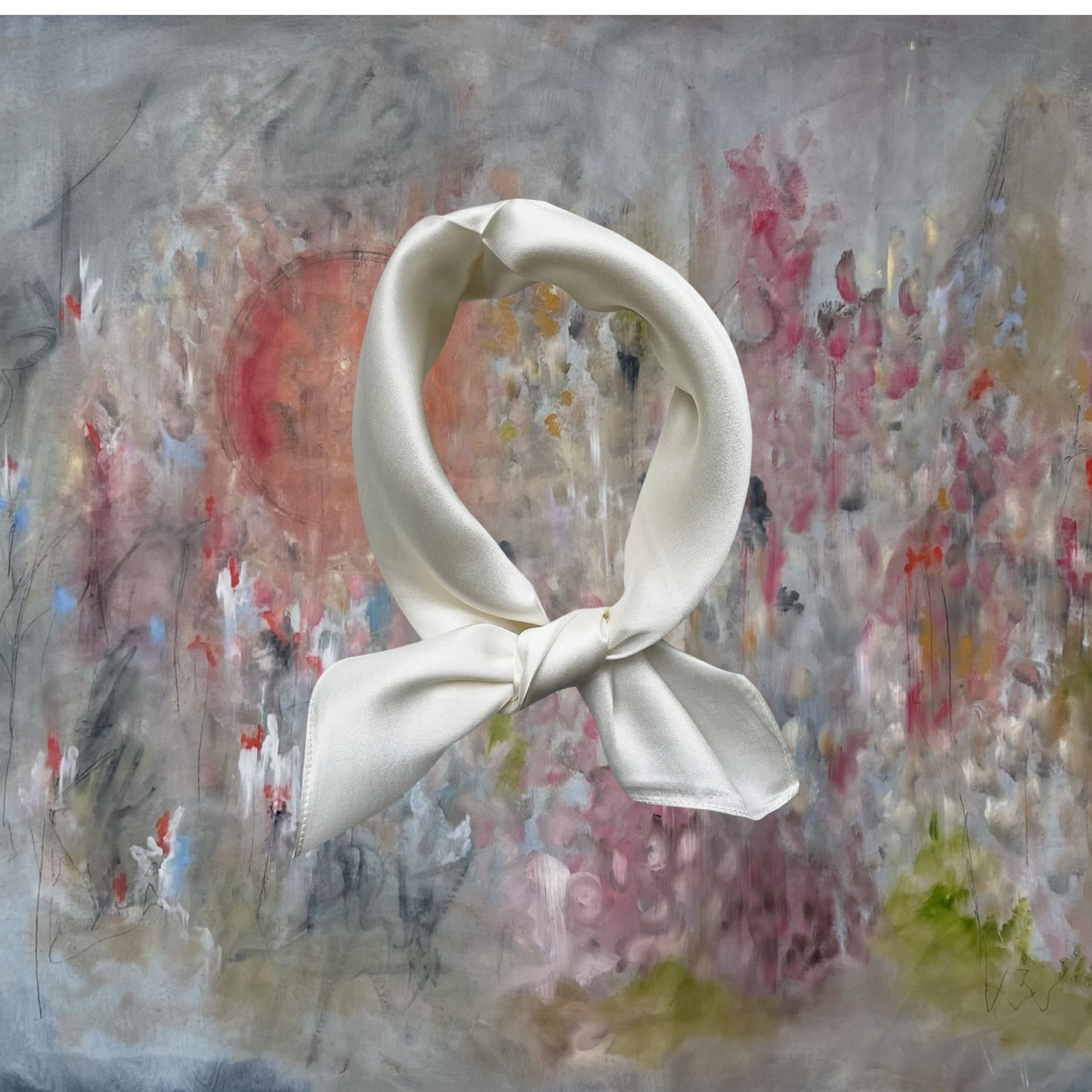 Subconscious Veil - Silk Scarf