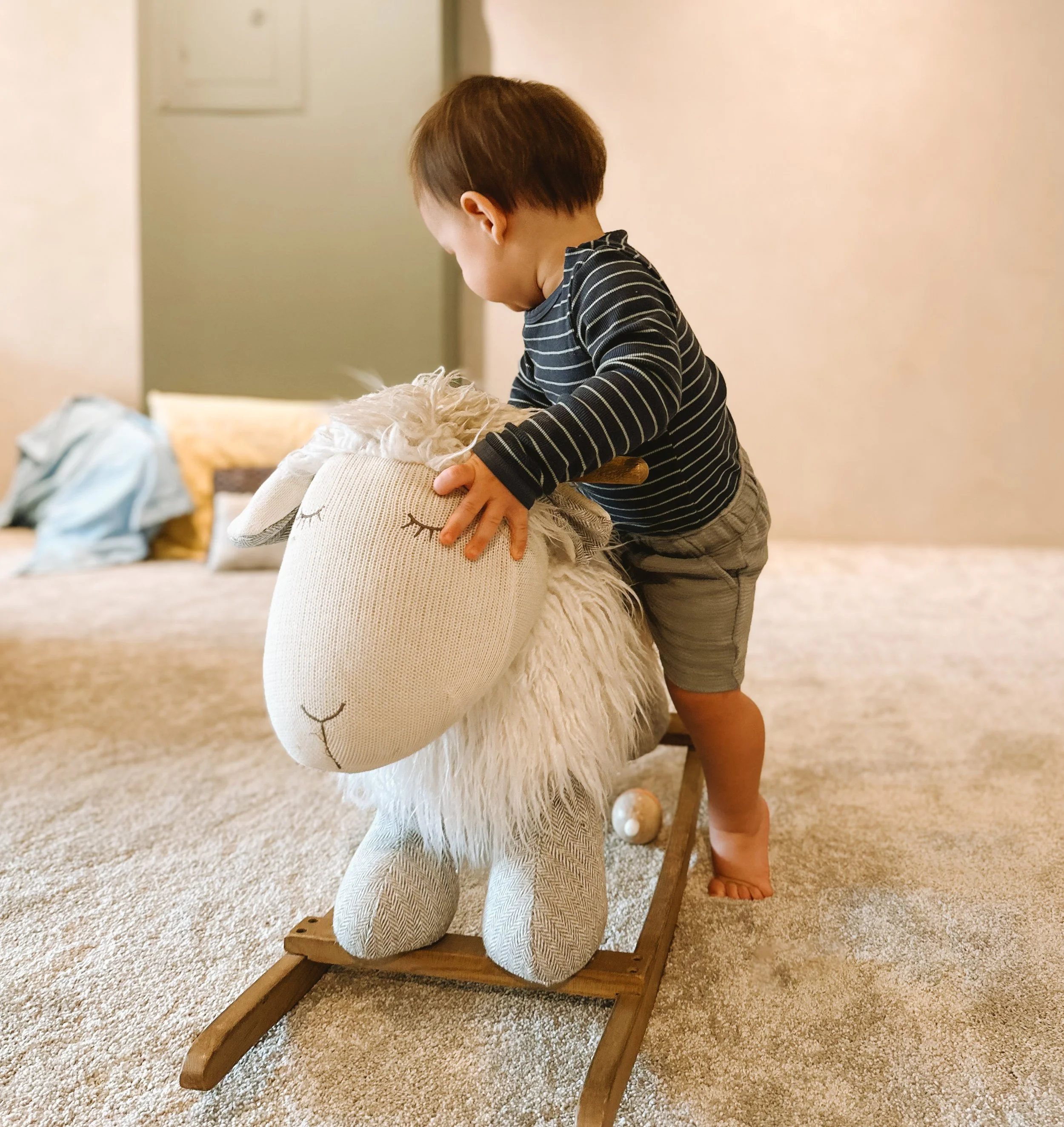 image of a child learning a new skill at babyspace coachella valley