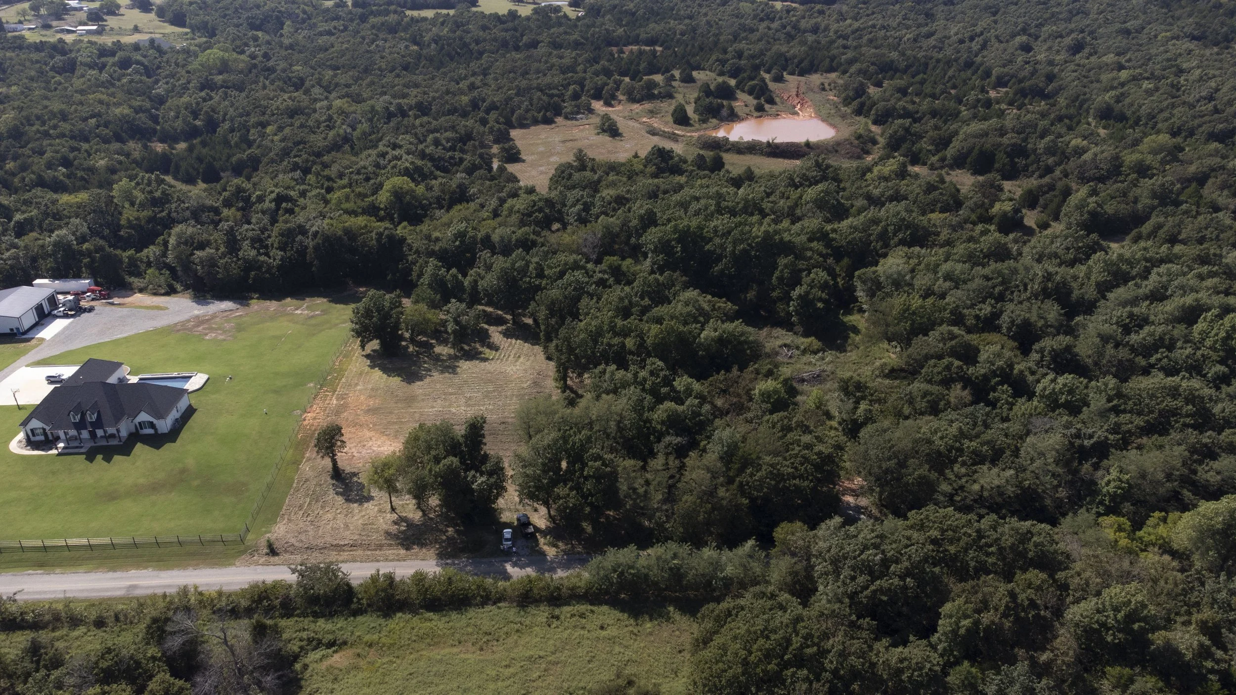 10 acre wooded lot in Jones Oklahoma