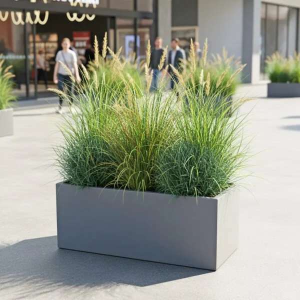 Fibreglass trough planter