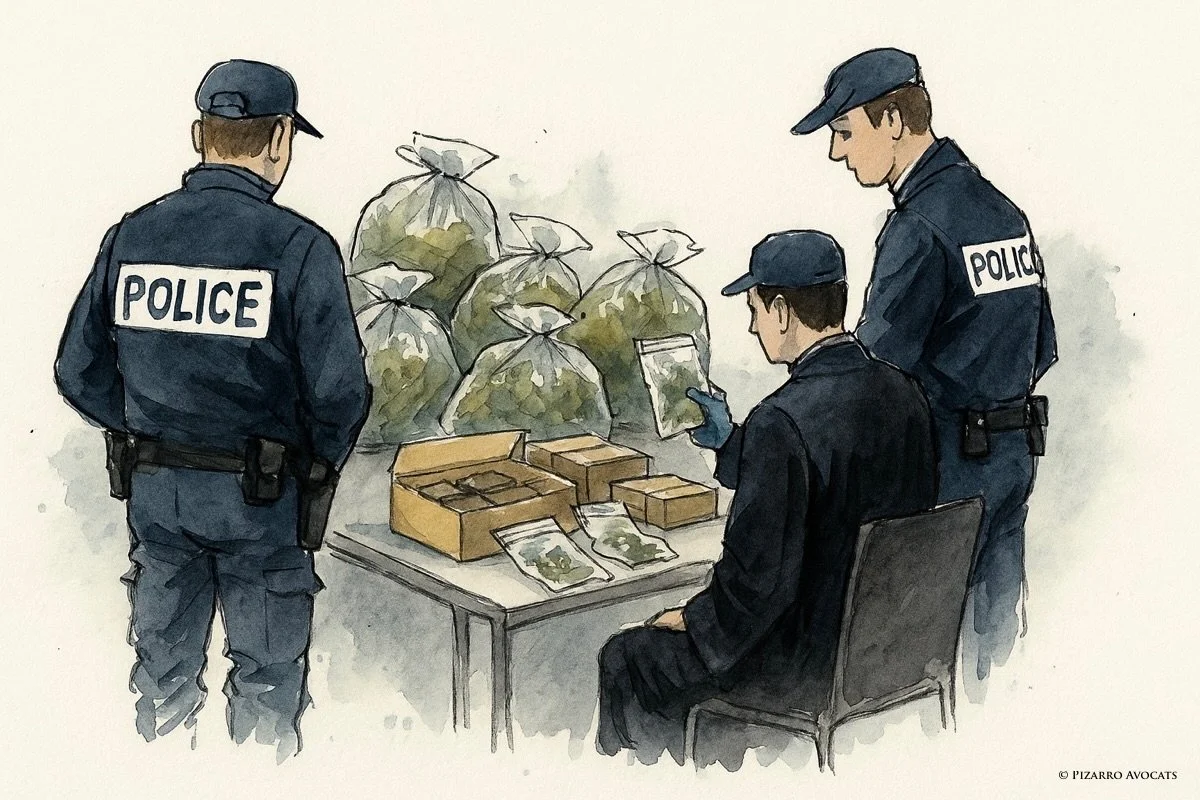 Production de cannabis et détention illégale d’armes à Marseille, pas de peine d’emprisonnement ferme prononcée