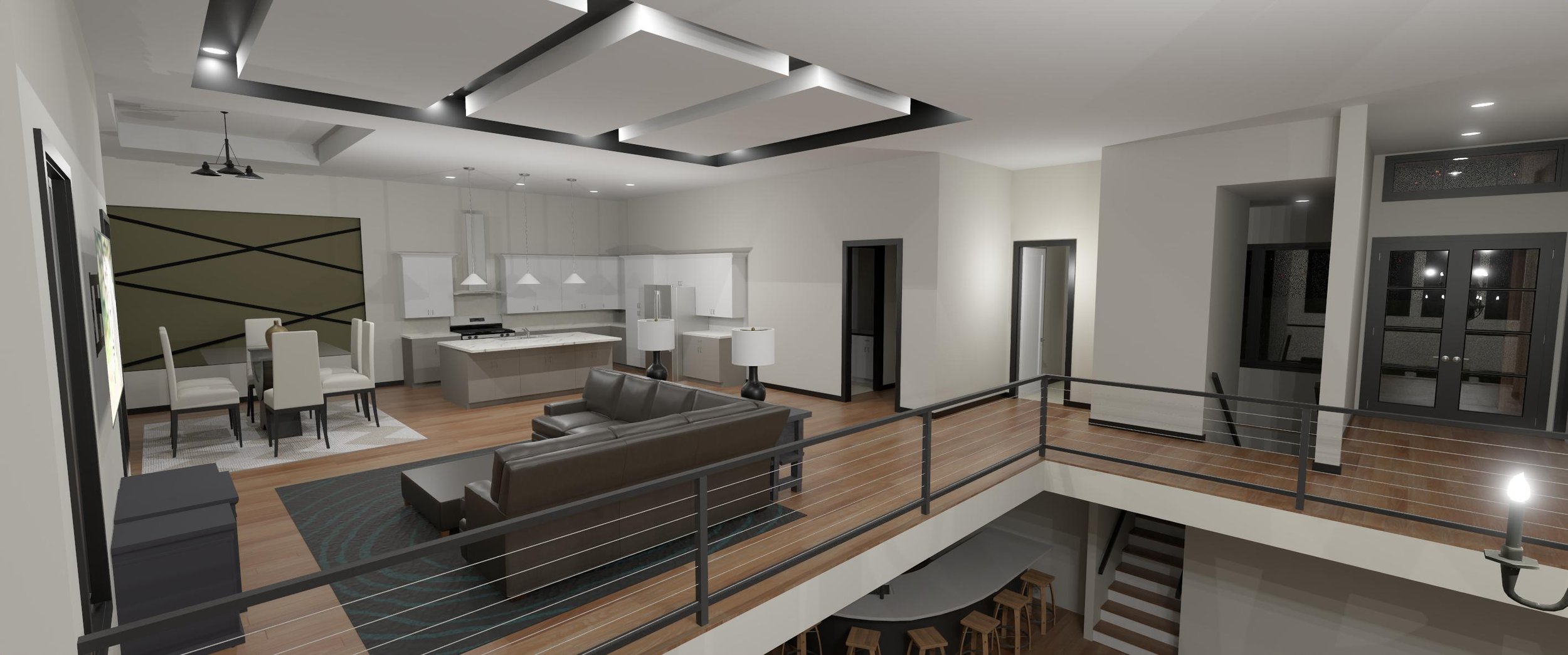 2-story home plan custom floor plan design services