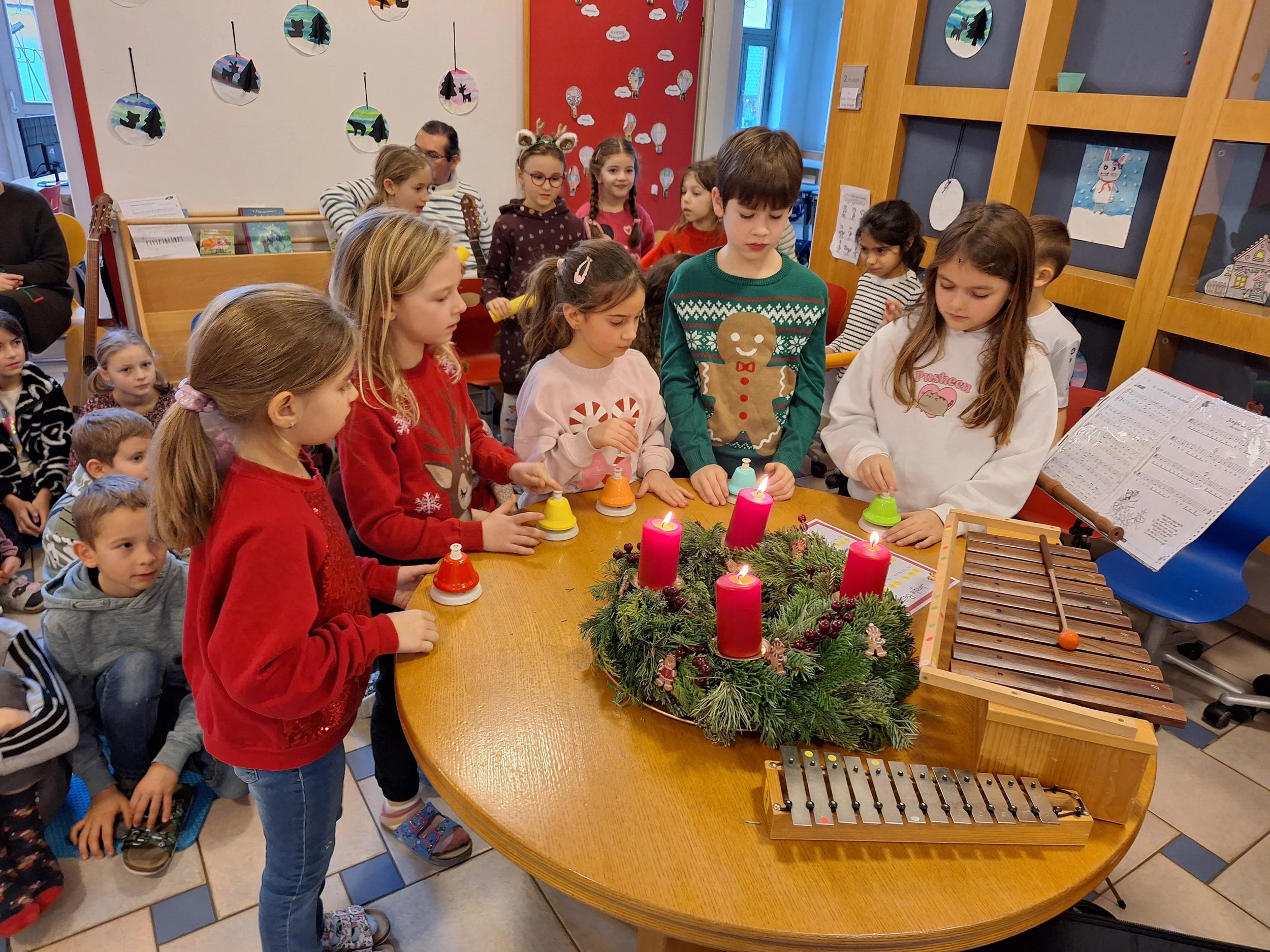 Stimmungsvolle Weihnachtsfeier