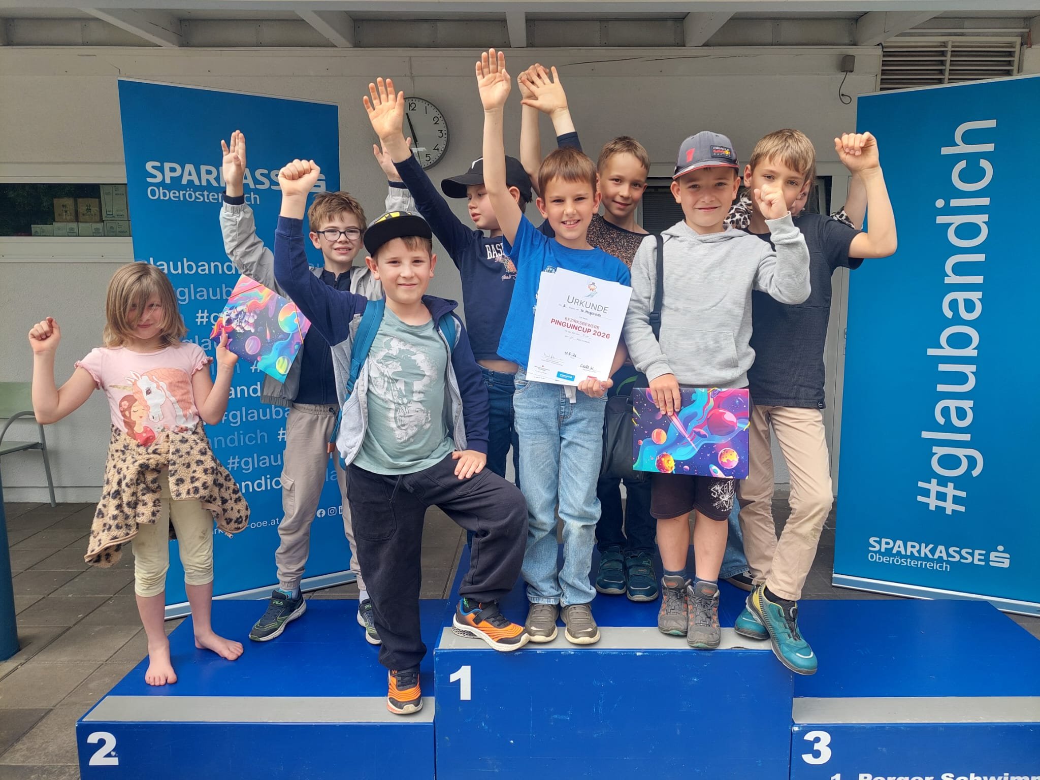3.Klasse beim Pinguin - Cup in Perg