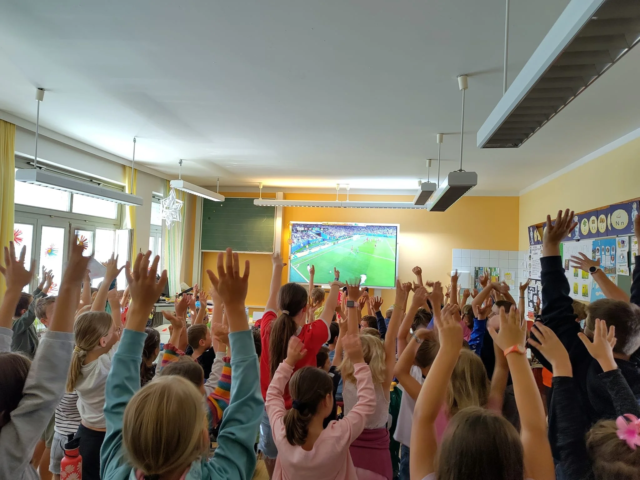 Fußballfieber in der VS Pergkirchen