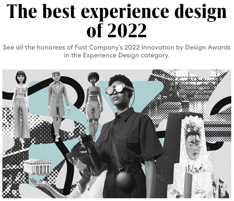Brella Top Finalist on Fast Company’s Best Experience Design of 2022 Awards