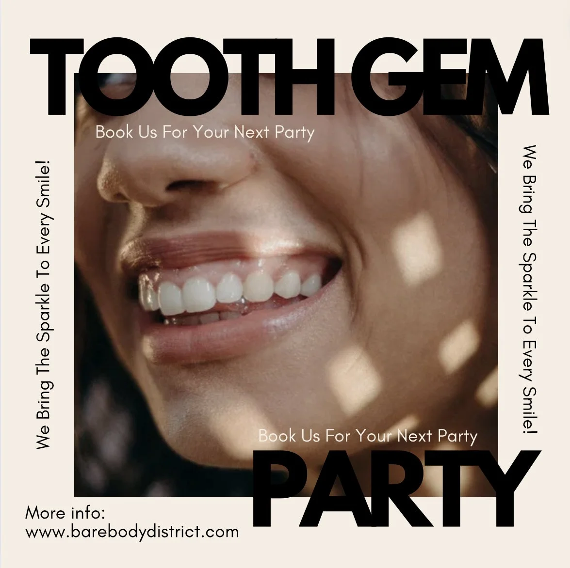 Make Your Event Sparkle: Hosting a Tooth Gem Party with Bare Body District