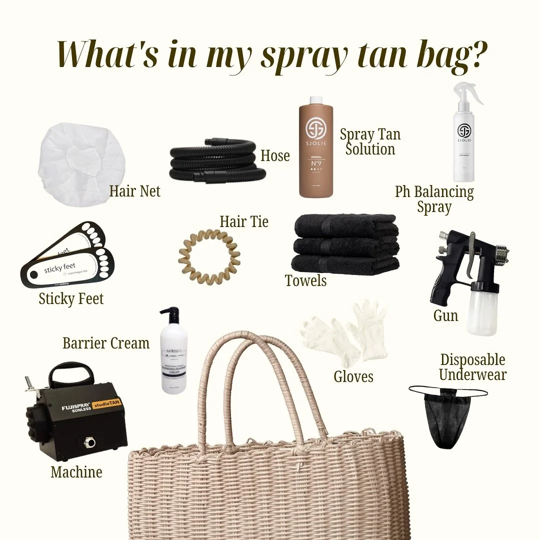 What’s in my spray tan bag? 👀 Glow drops, bronzing magic & all the essentials to keep your tan flawless… and this isn’t even HALF of it ✨💼
Book your appointment today and let your smile steal the spotlight! Follow us for upd