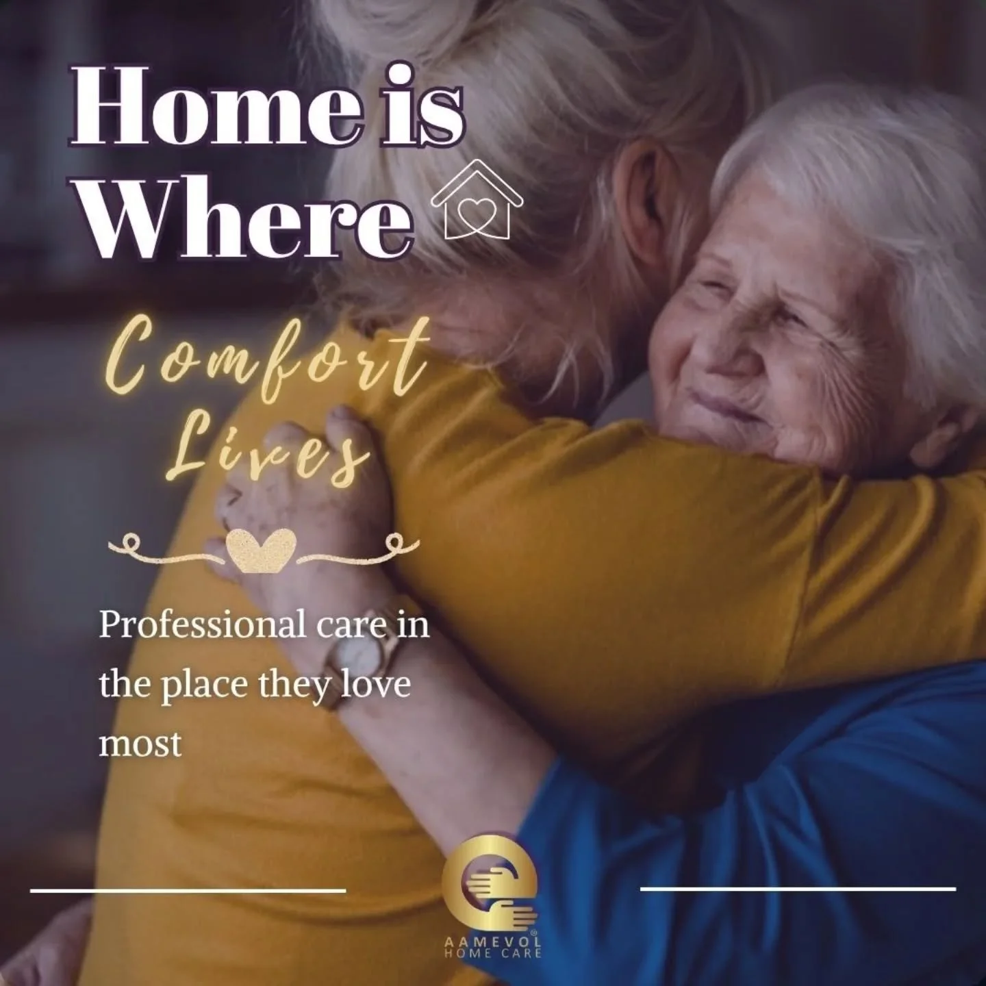 🏡❤️ Home Is Where Comfort Lives ❤️🏡

There&rsquo;s no place quite like home. It's where memories are made, routines bring comfort, and independence can be maintained with the right support.

At Aamevol Home Care, we believe everyone deserves to rem