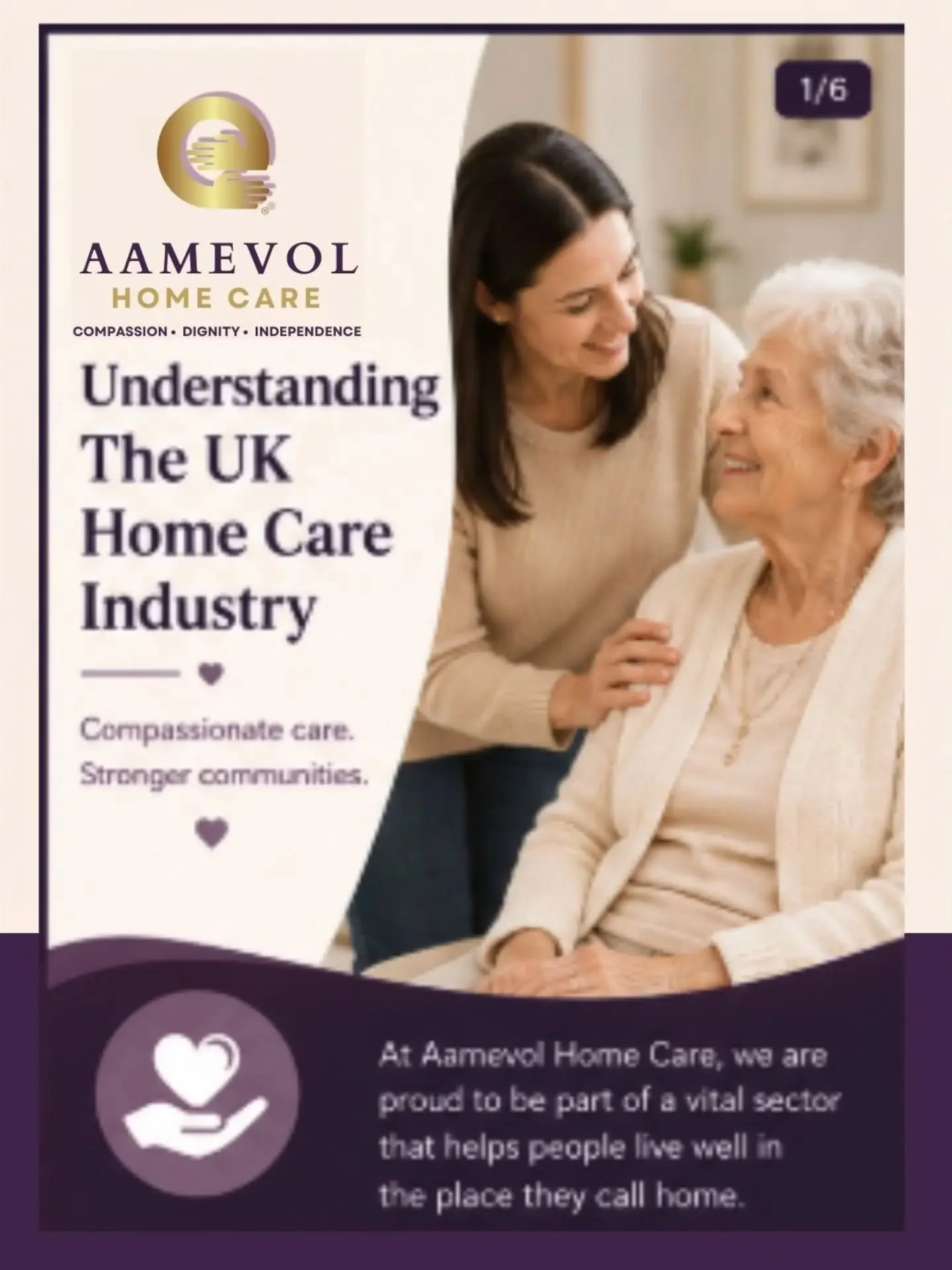 🏡 Understanding the UK Home Care Industry

Home care is about so much more than providing support&mdash;it's about helping people live safely, independently, and with dignity in the place they know and love most: their own home. 💜

Swipe through ou