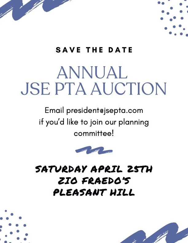 JSE PTA Annual Auction at Zio Fraedo’s, Saturday, April 25, 2026