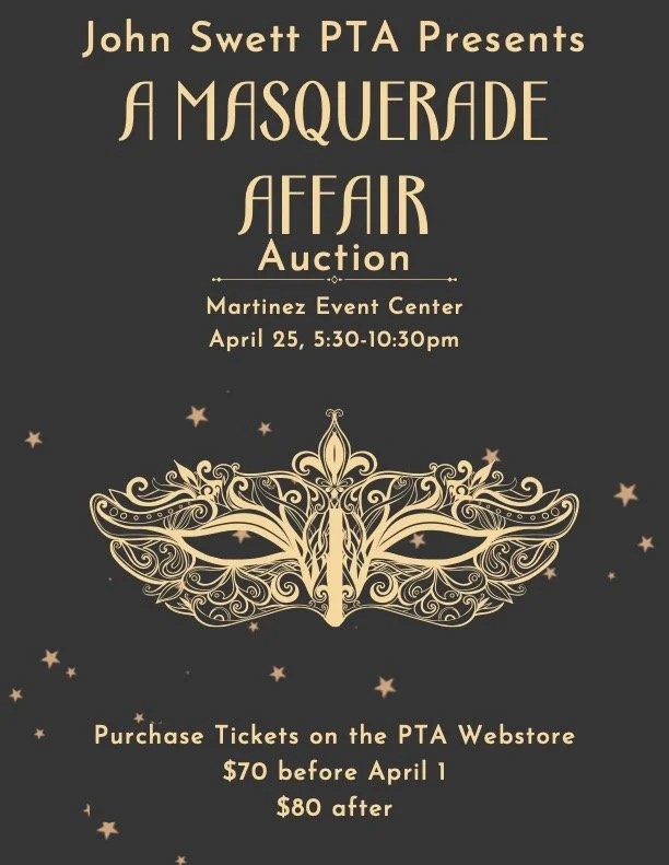 JSE PTA Annual Auction on Saturday, April 25, 2026