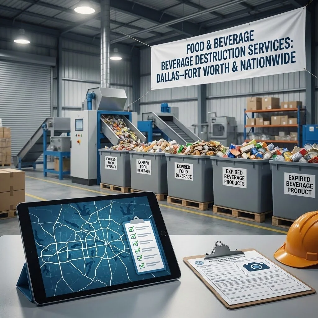 food destruction services in dallas fort worth texas.