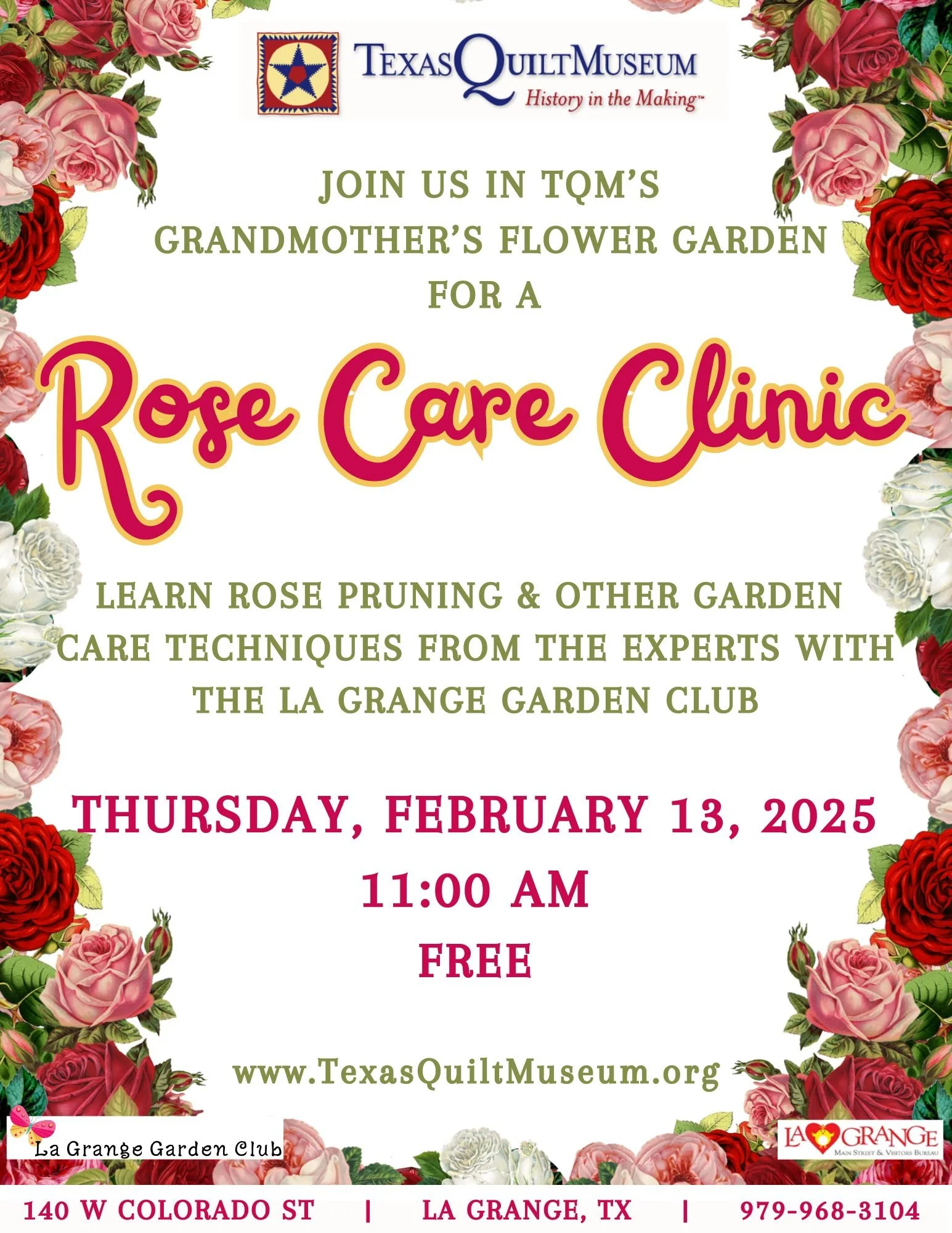 FREE Rose Care Clinic