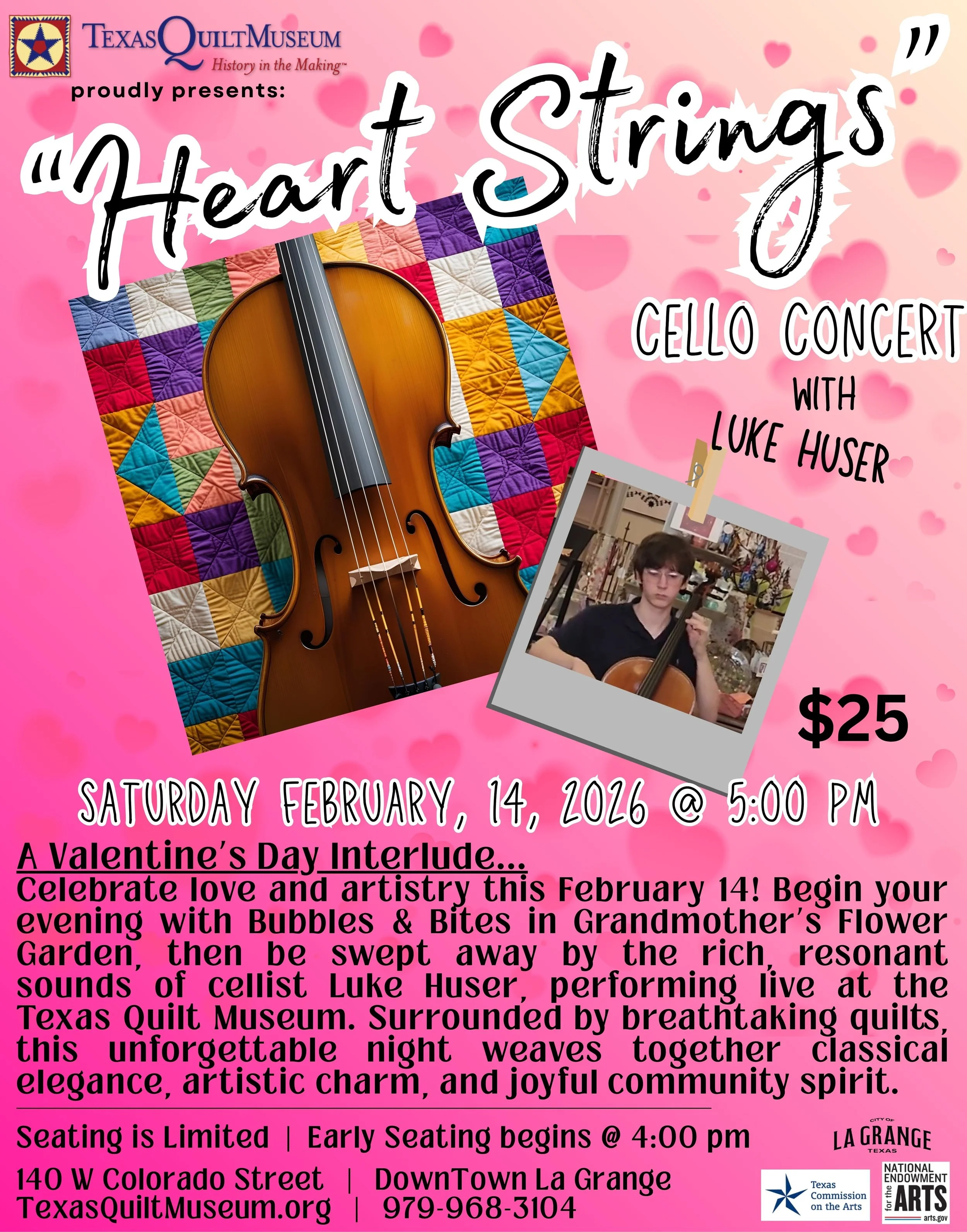 “Strings Among the Threads” Cello Concert