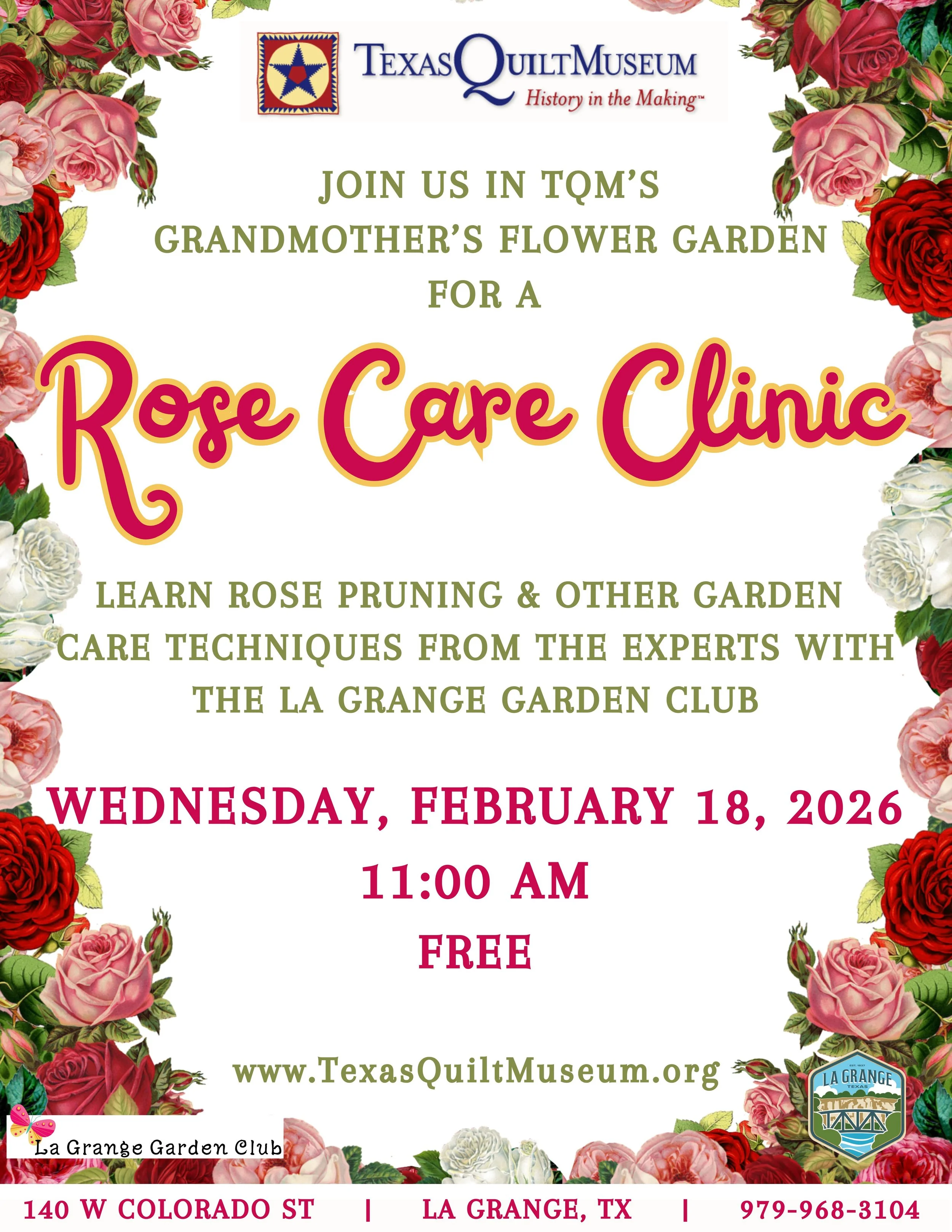 FREE Rose Care Clinic